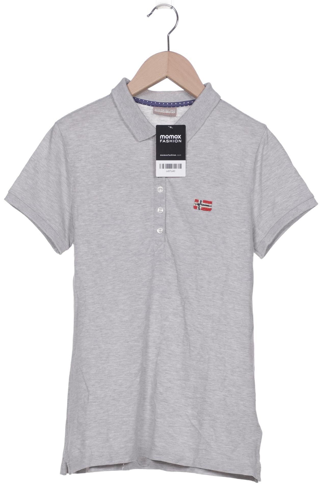 

Napapijri Damen Poloshirt, grau, Gr. 34