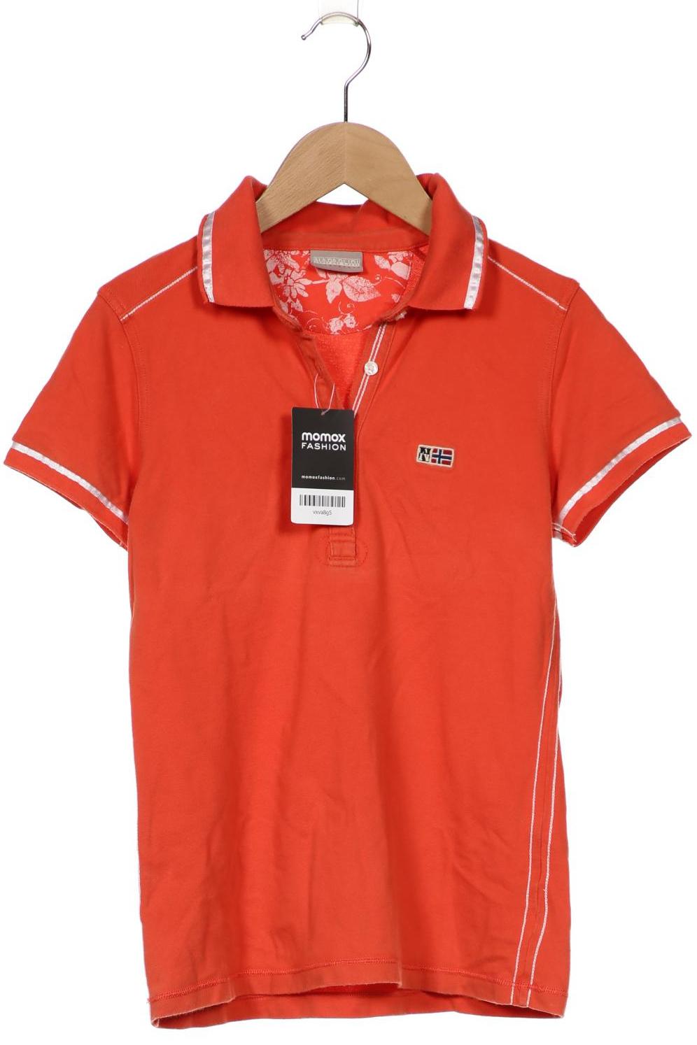 

Napapijri Damen Poloshirt, orange, Gr. 36