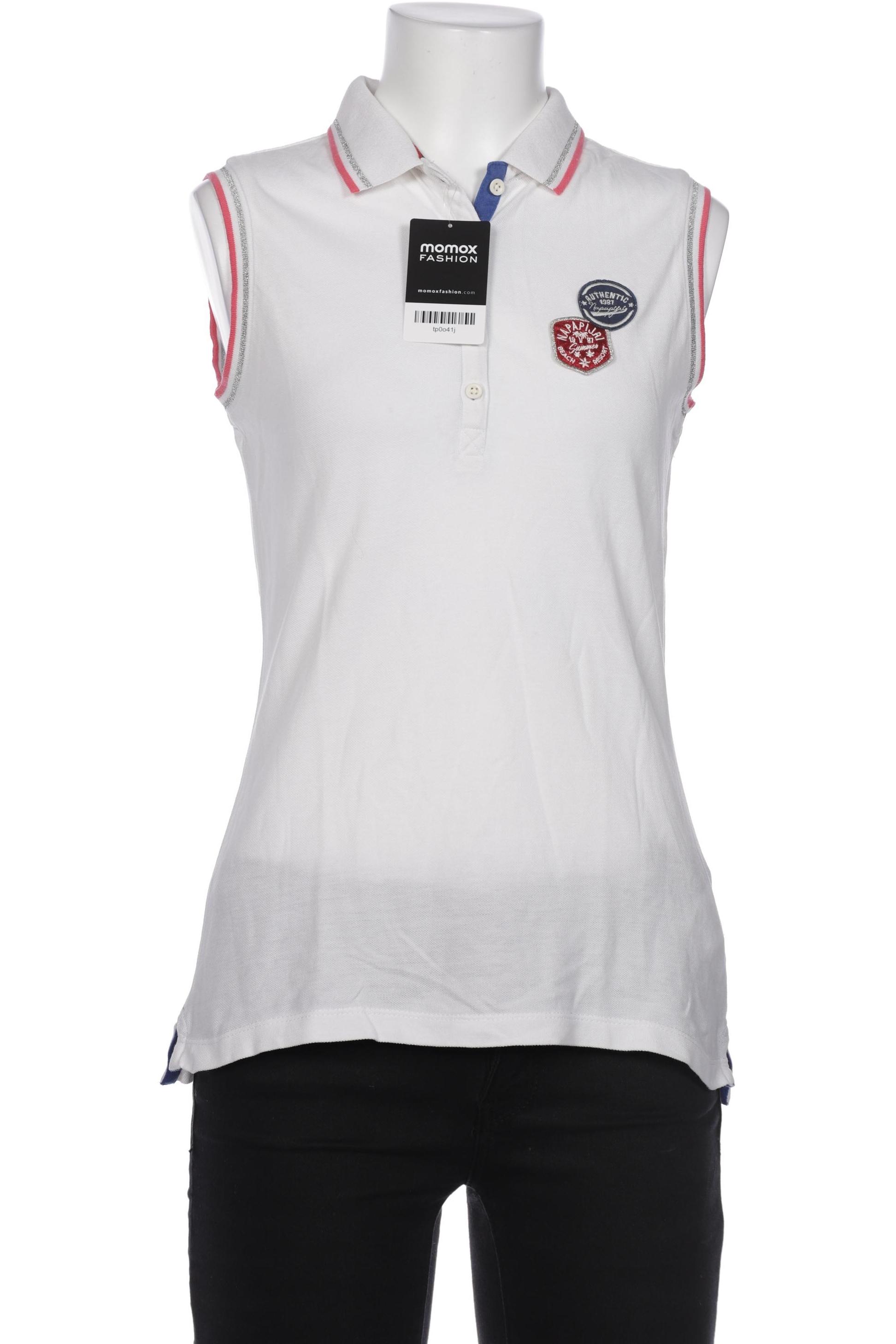 

Napapijri Damen Poloshirt, weiß, Gr. 34