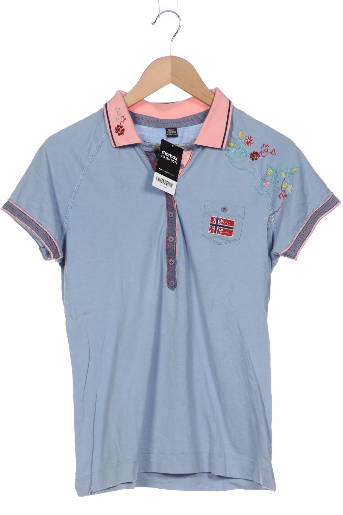 

Napapijri Damen Poloshirt, blau, Gr. 38