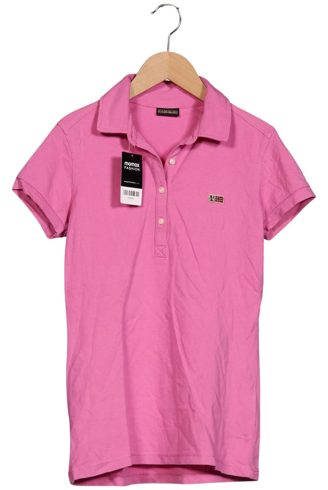 

Napapijri Damen Poloshirt, pink, Gr. 38