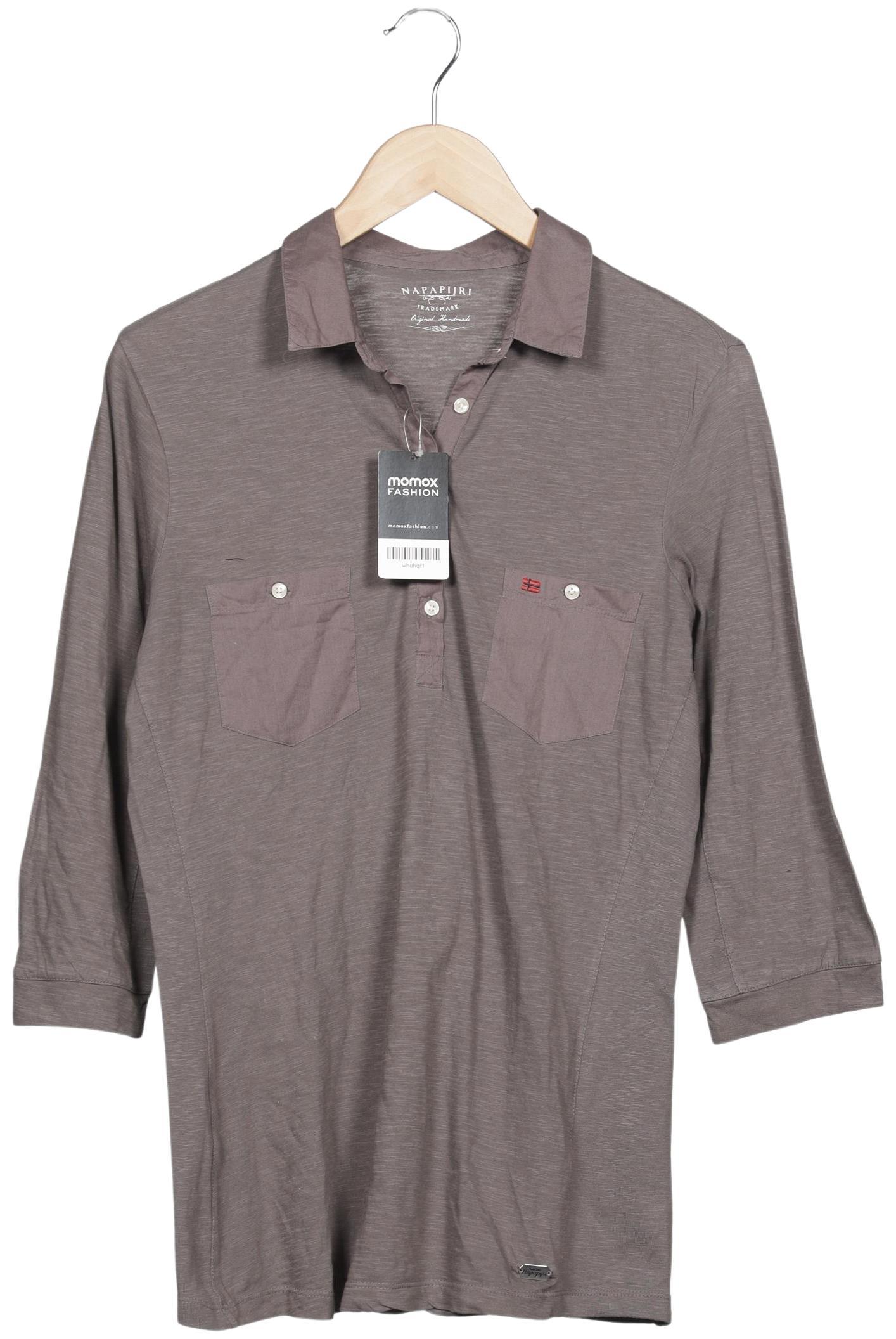 

Napapijri Damen Poloshirt, grau, Gr. 42