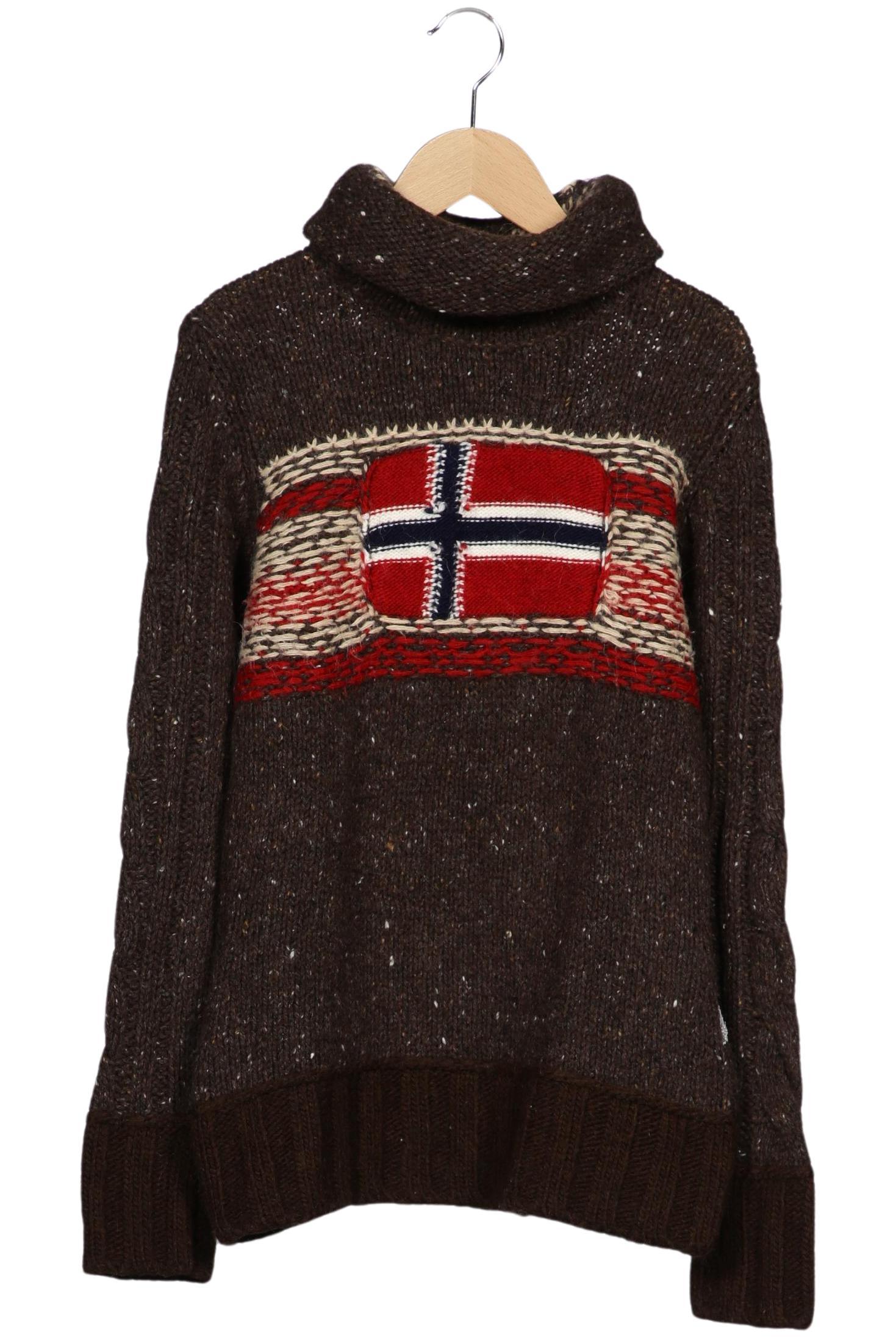

Napapijri Damen Pullover, braun, Gr. 38