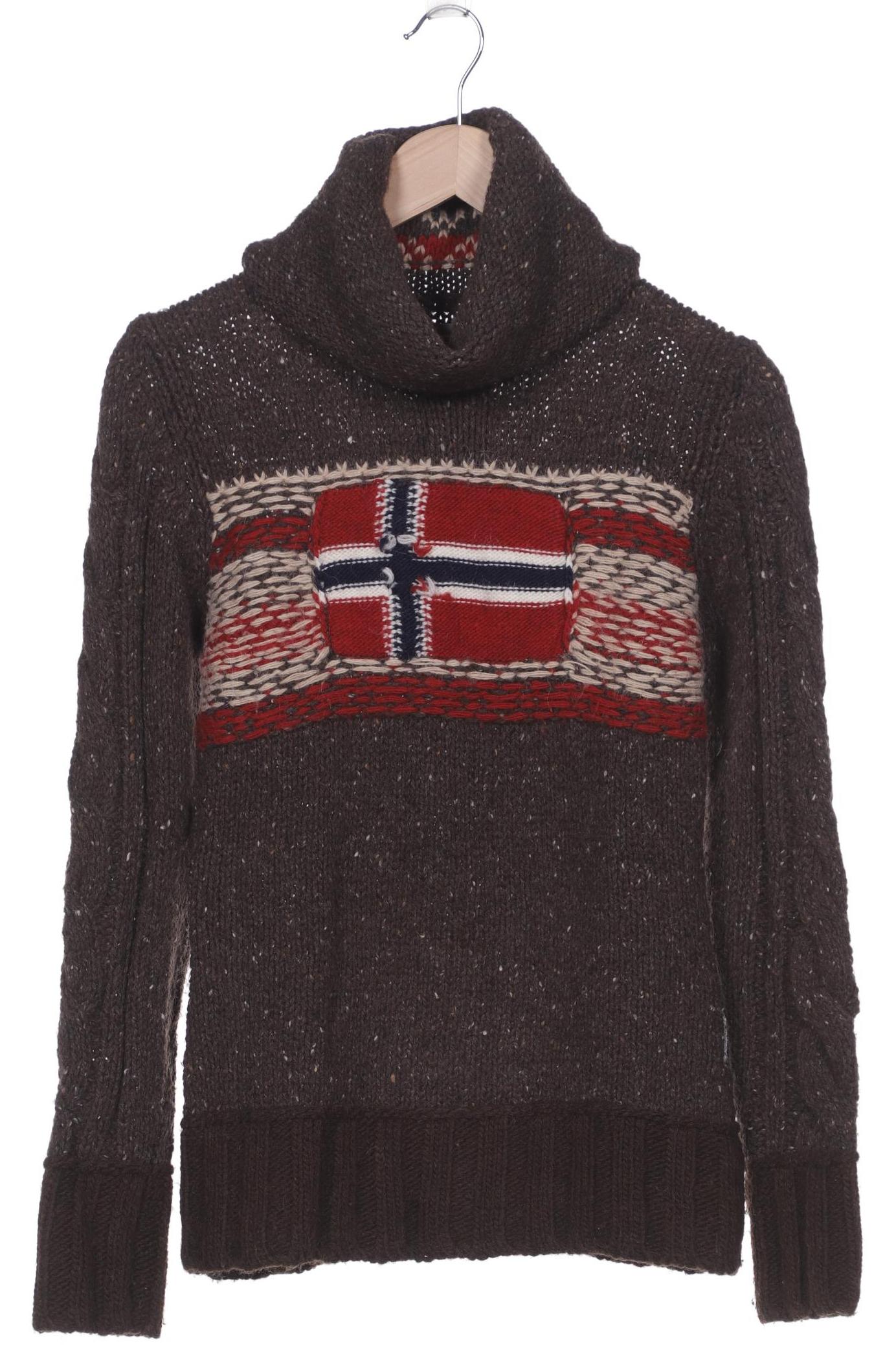 

Napapijri Damen Pullover, braun, Gr. 38