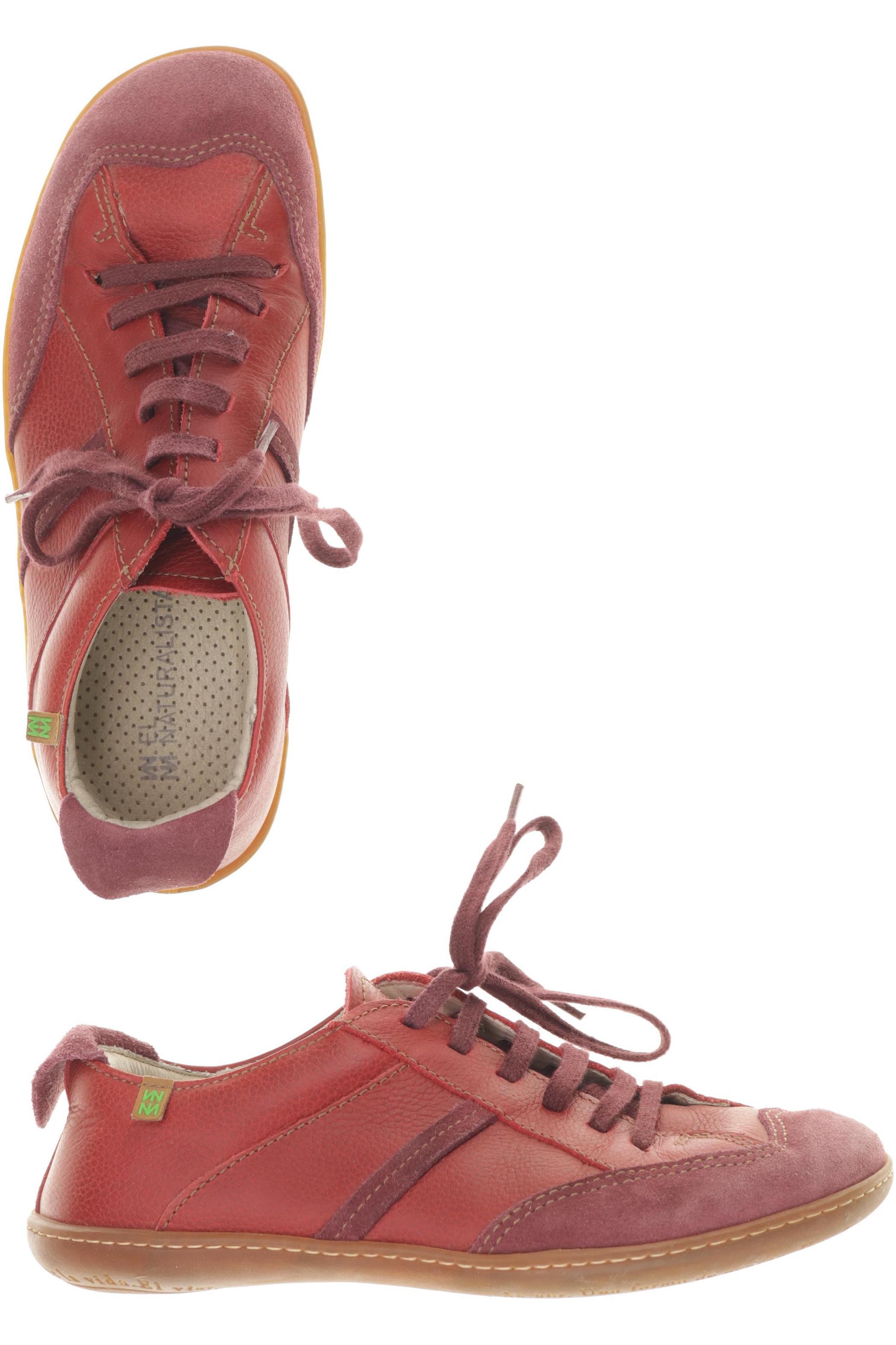 

El Naturalista Damen Halbschuh, rot, Gr. 38