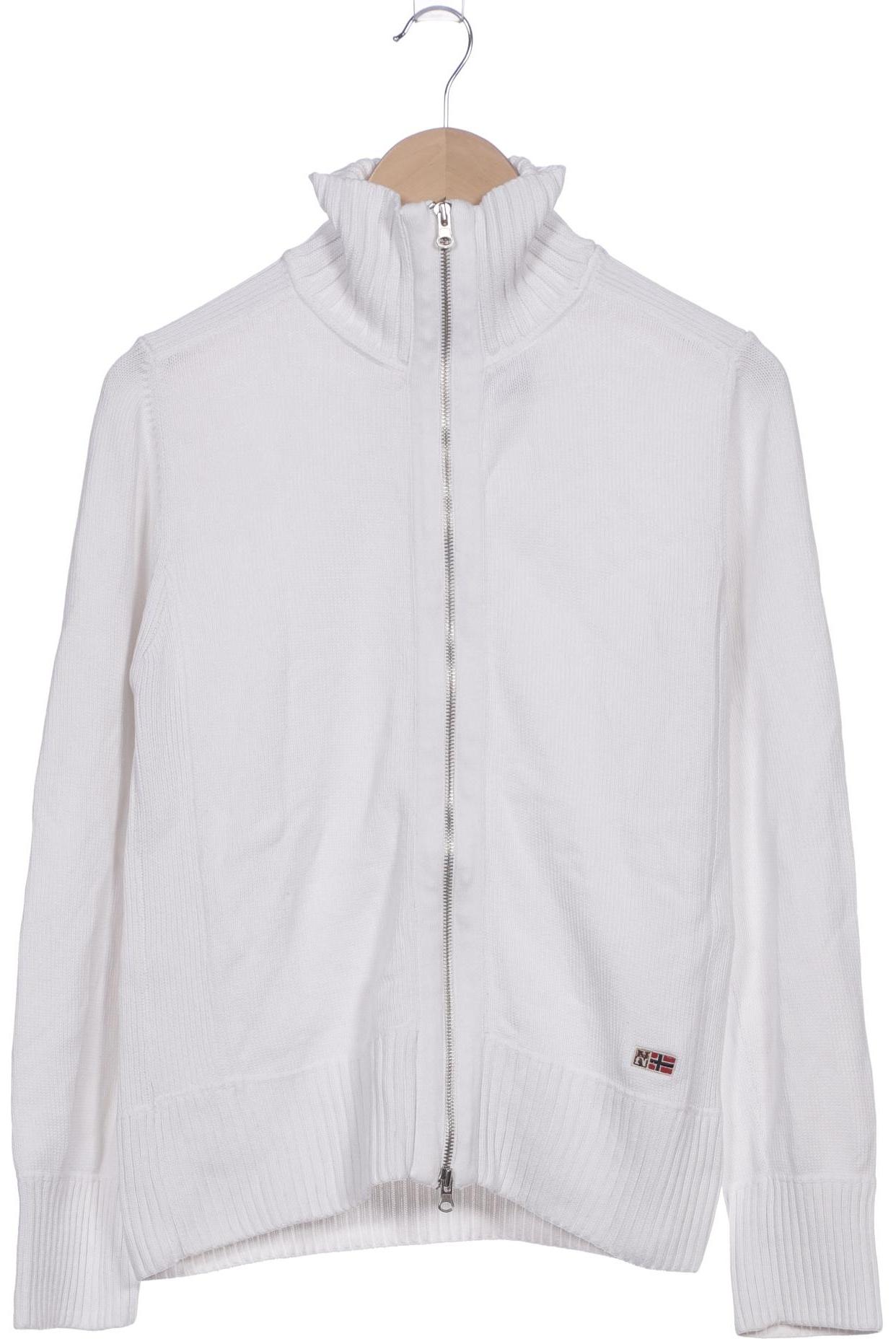 

Napapijri Damen Strickjacke, weiß, Gr. 38