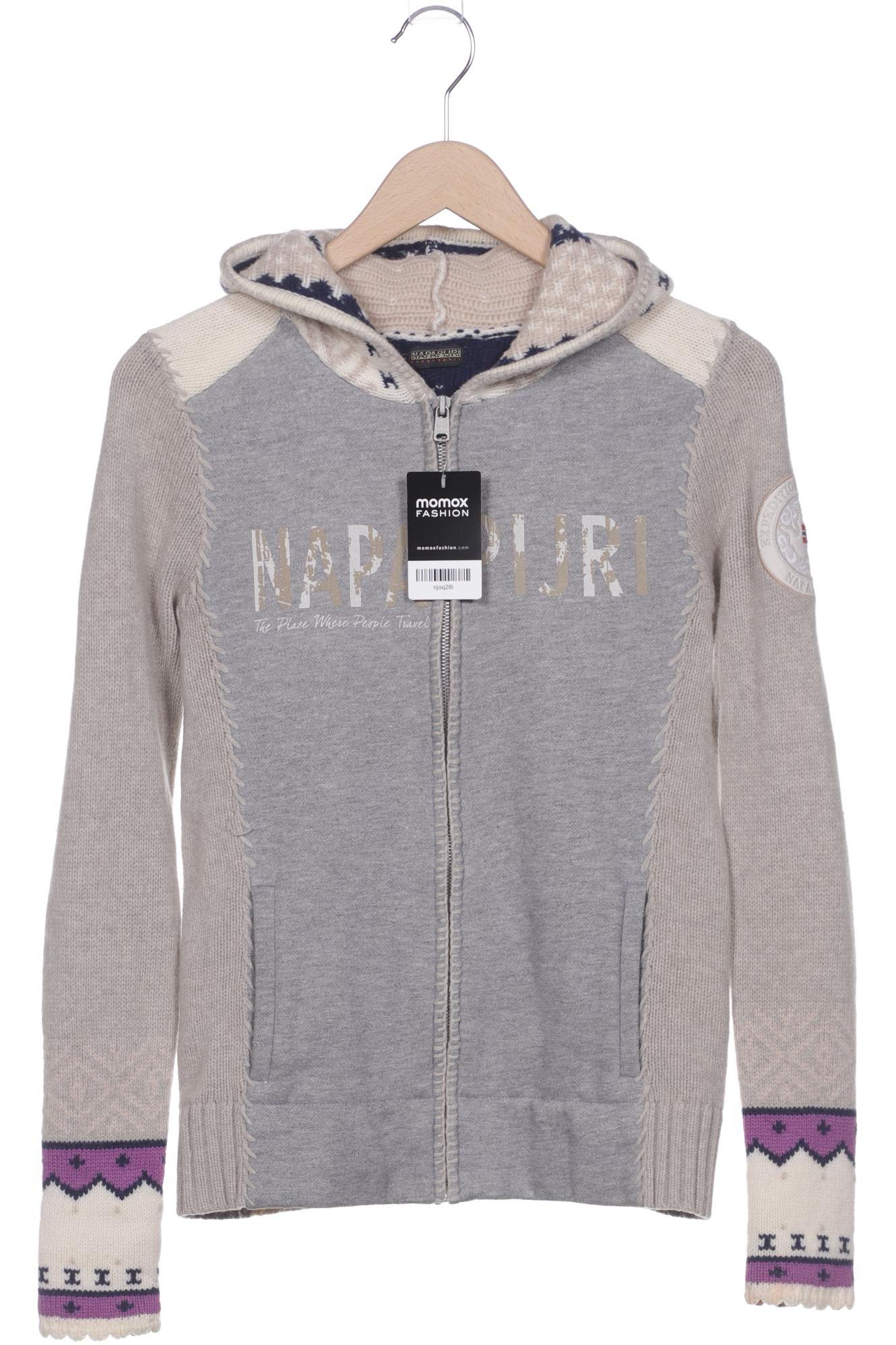 

Napapijri Damen Strickjacke, grau, Gr. 38