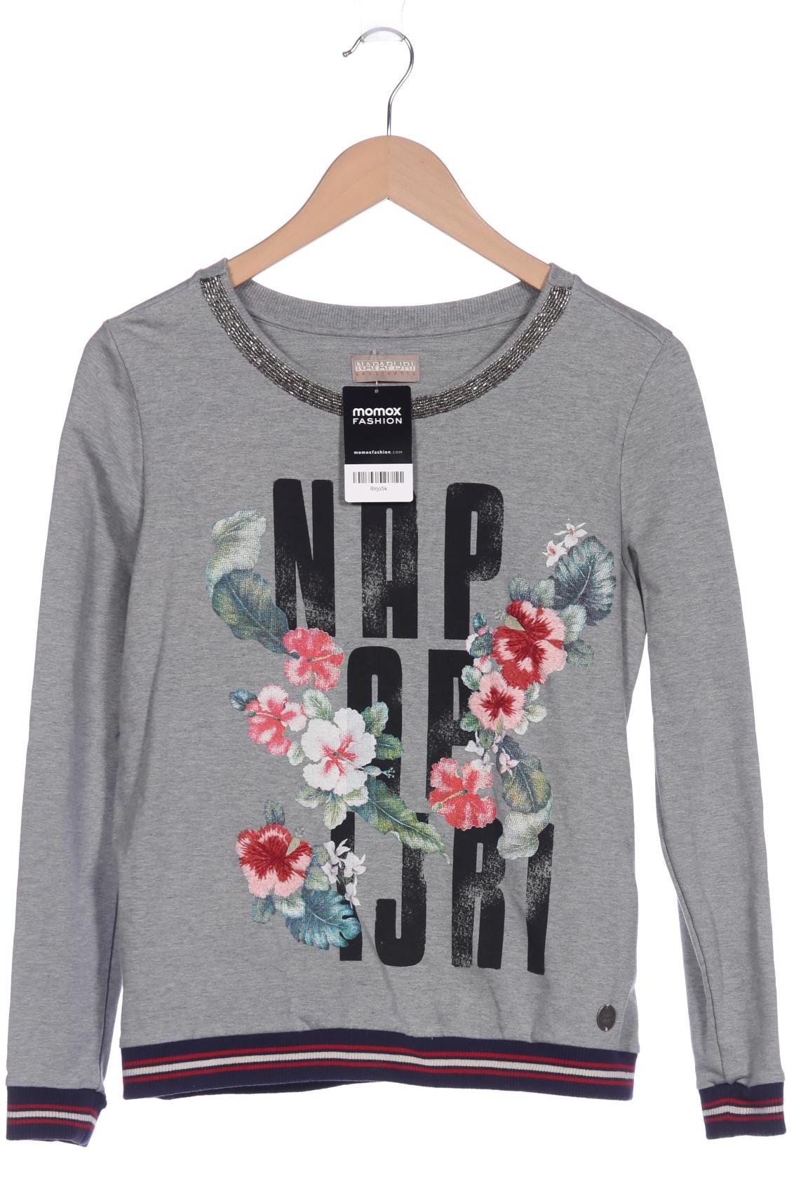 

Napapijri Damen Sweatshirt, grau, Gr. 34