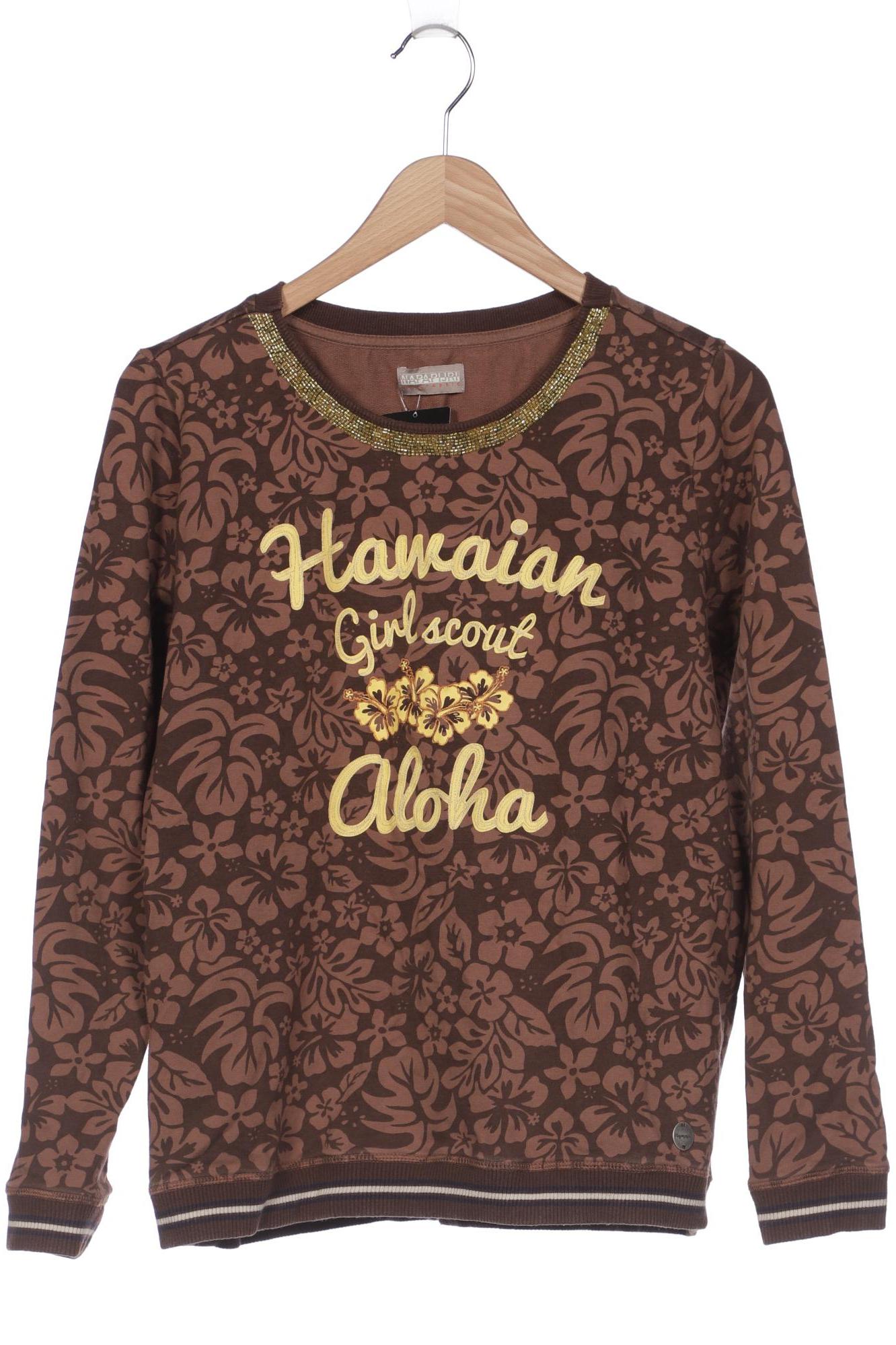 

Napapijri Damen Sweatshirt, braun, Gr. 38