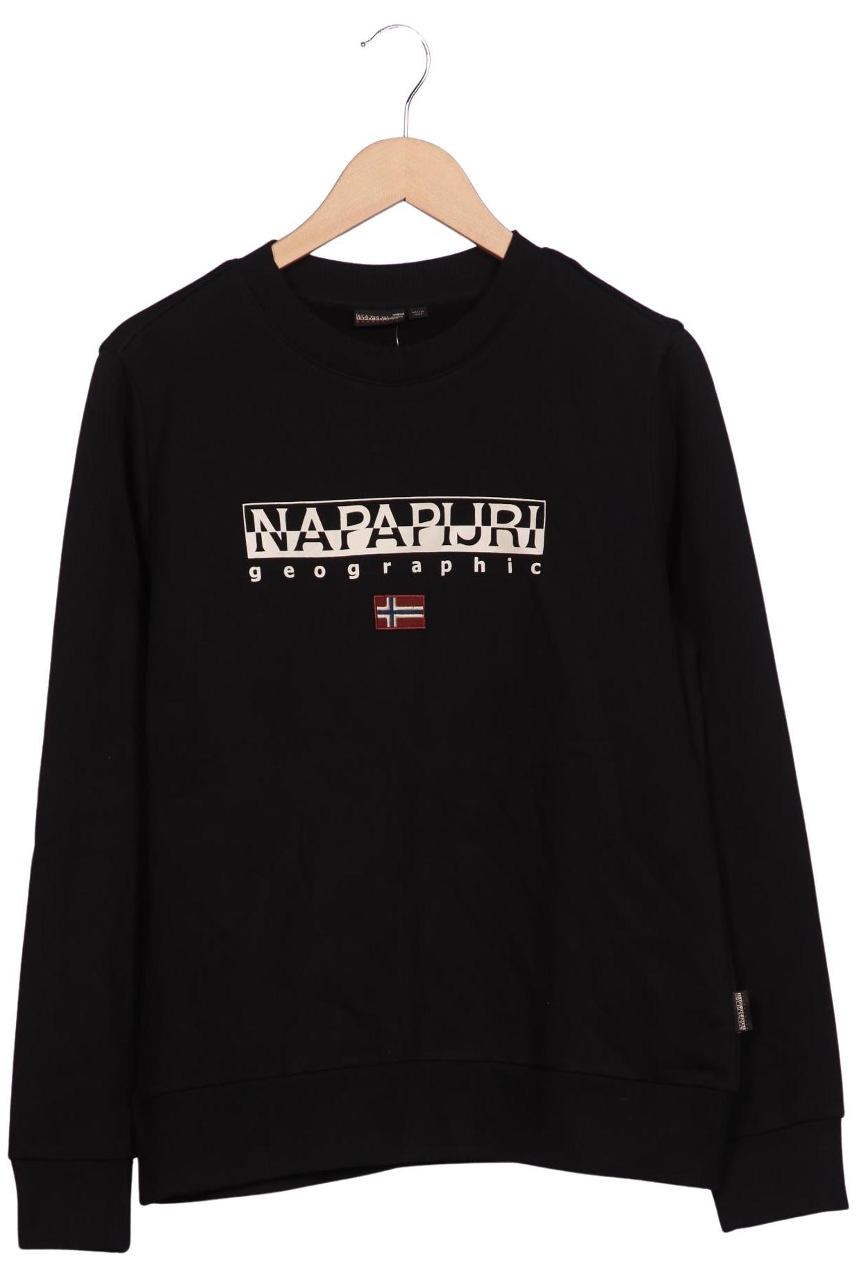 

Napapijri Damen Sweatshirt, schwarz, Gr. 44