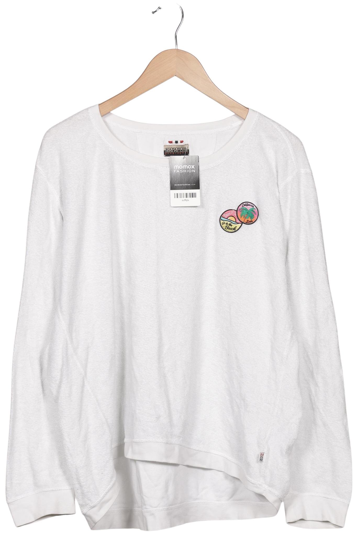 

Napapijri Damen Sweatshirt, weiß, Gr. 44