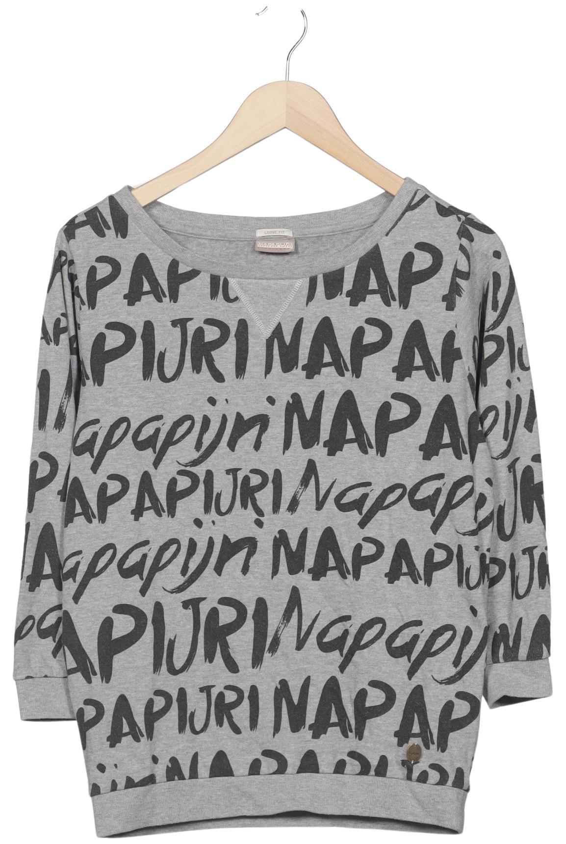 

Napapijri Damen Sweatshirt, grau, Gr. 34