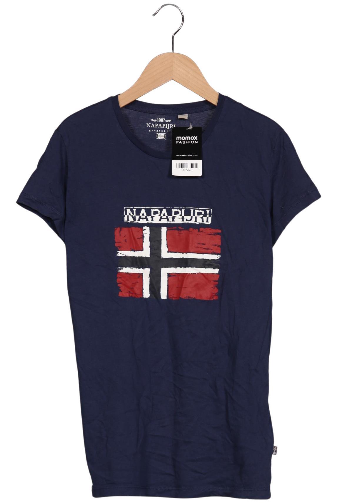 

Napapijri Damen T-Shirt, marineblau, Gr. 36