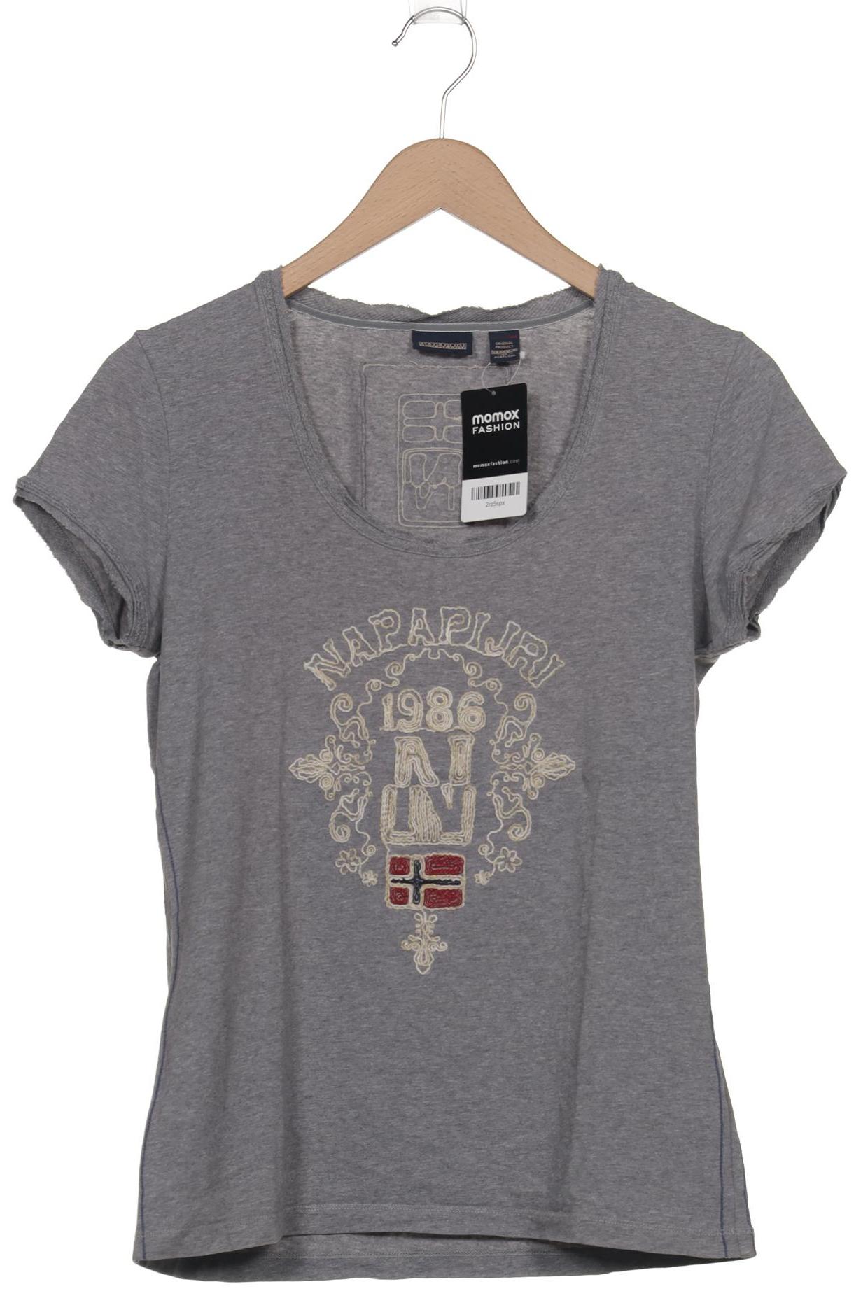 

Napapijri Damen T-Shirt, grau, Gr. 38