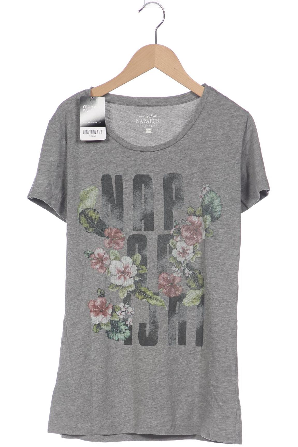 

Napapijri Damen T-Shirt, grau, Gr. 42