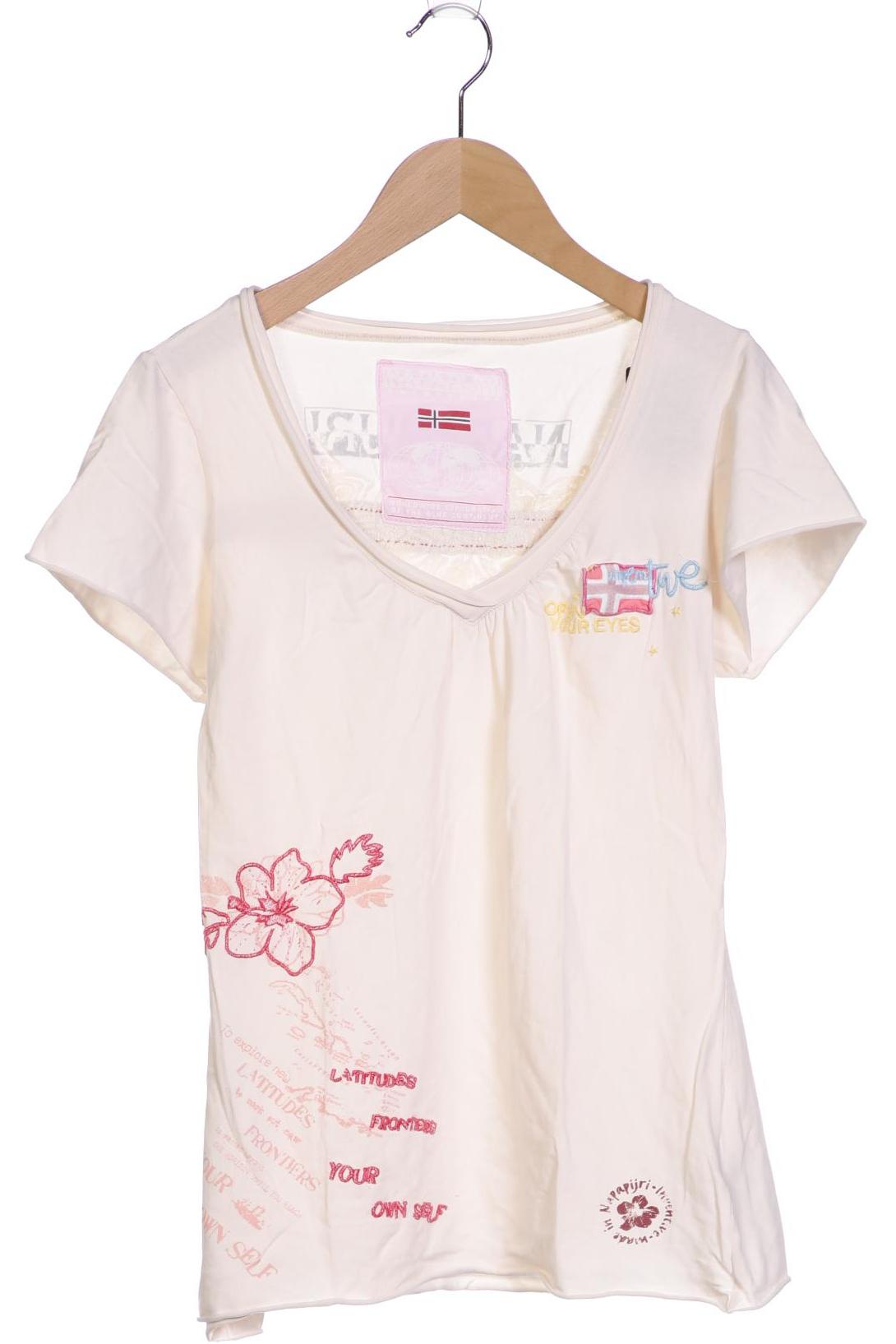 

Napapijri Damen T-Shirt, cremeweiß