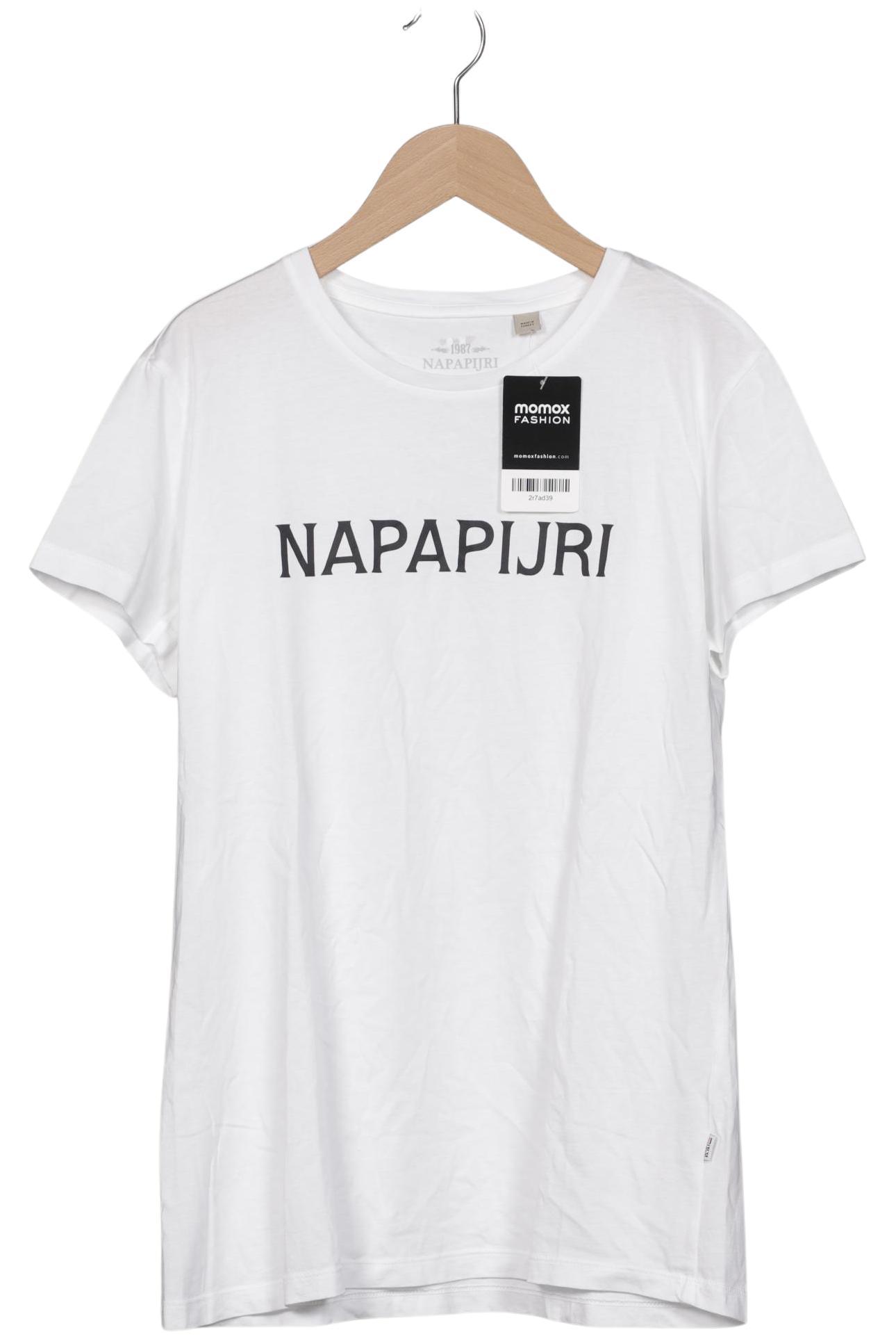 

Napapijri Damen T-Shirt, weiß, Gr. 38
