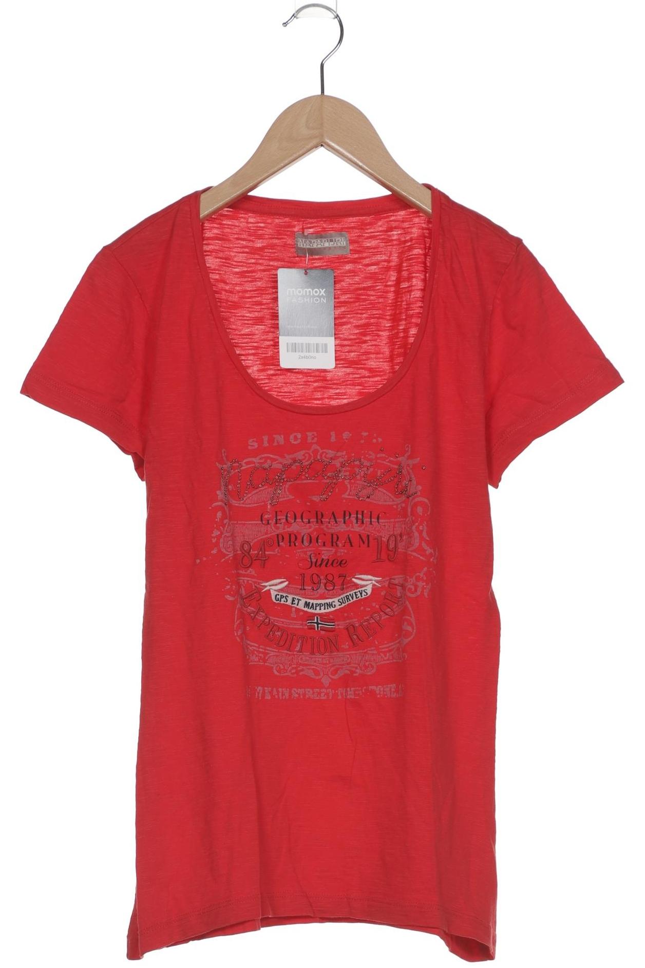 

Napapijri Damen T-Shirt, rot, Gr. 36