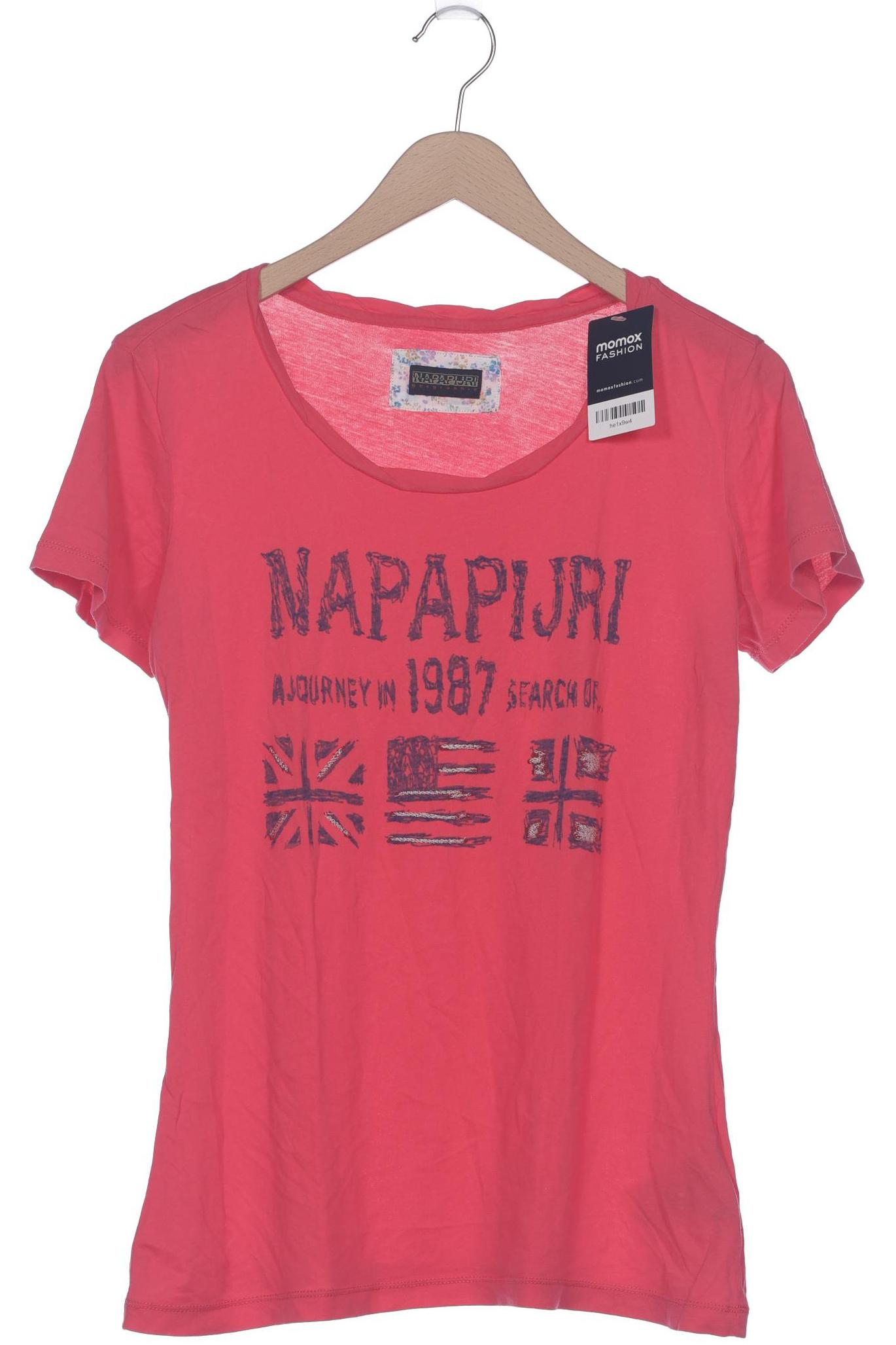 

Napapijri Damen T-Shirt, rot, Gr. 44