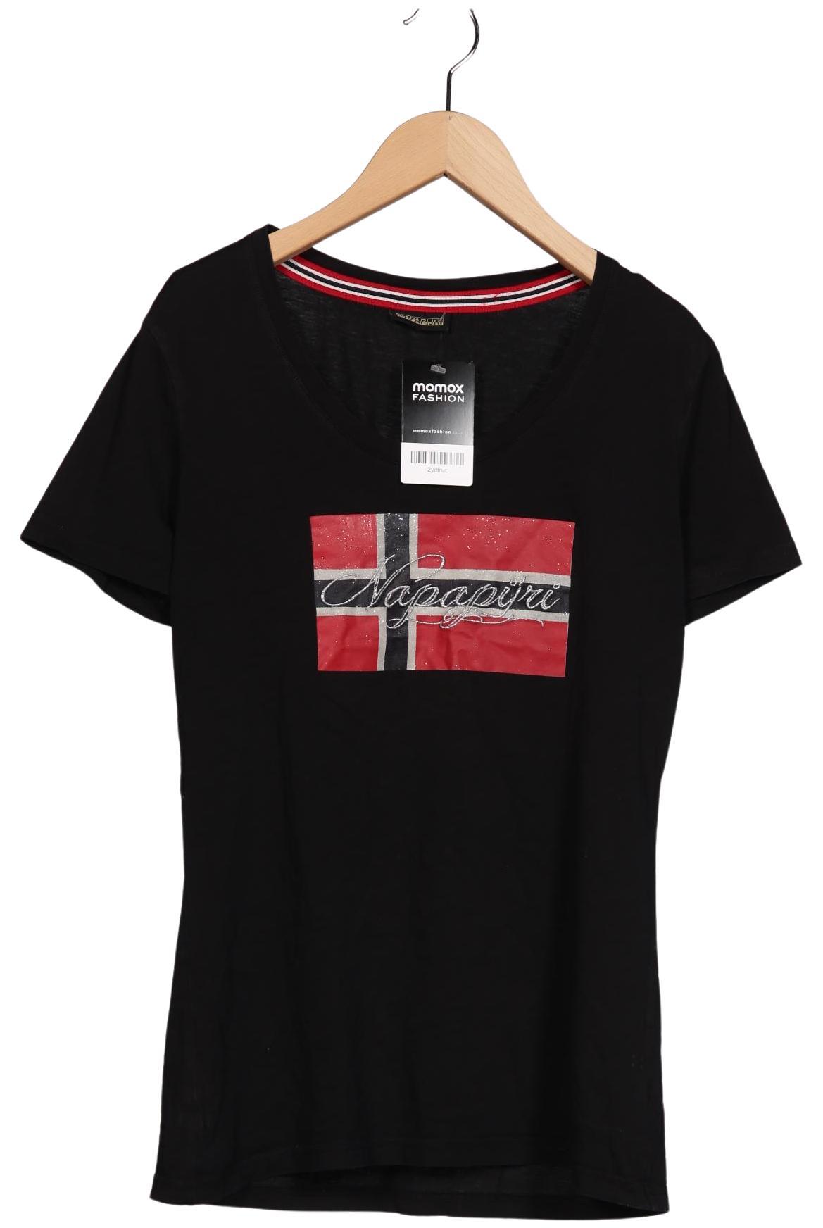 

Napapijri Damen T-Shirt, schwarz, Gr. 38