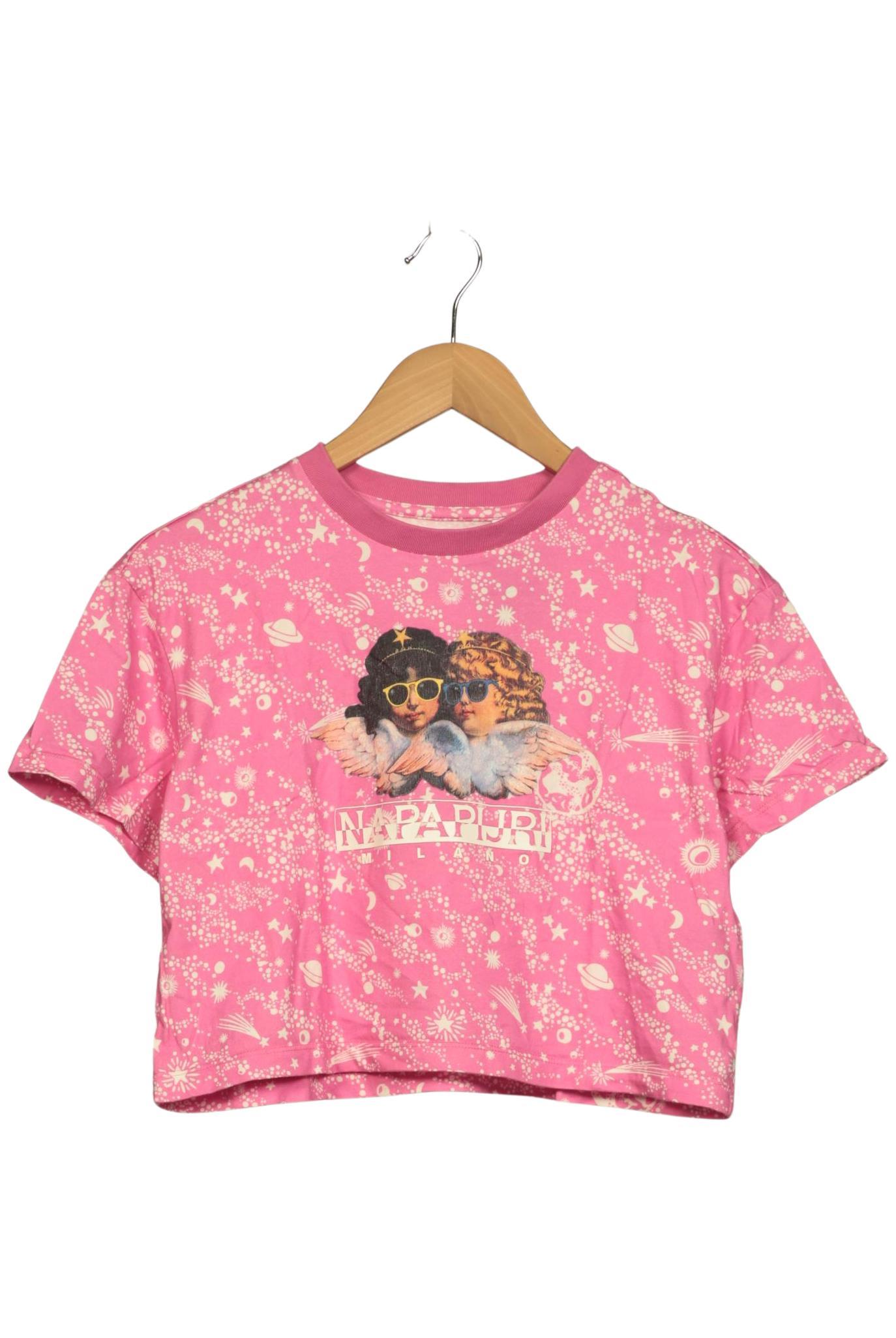 

Napapijri Damen T-Shirt, pink, Gr. 36