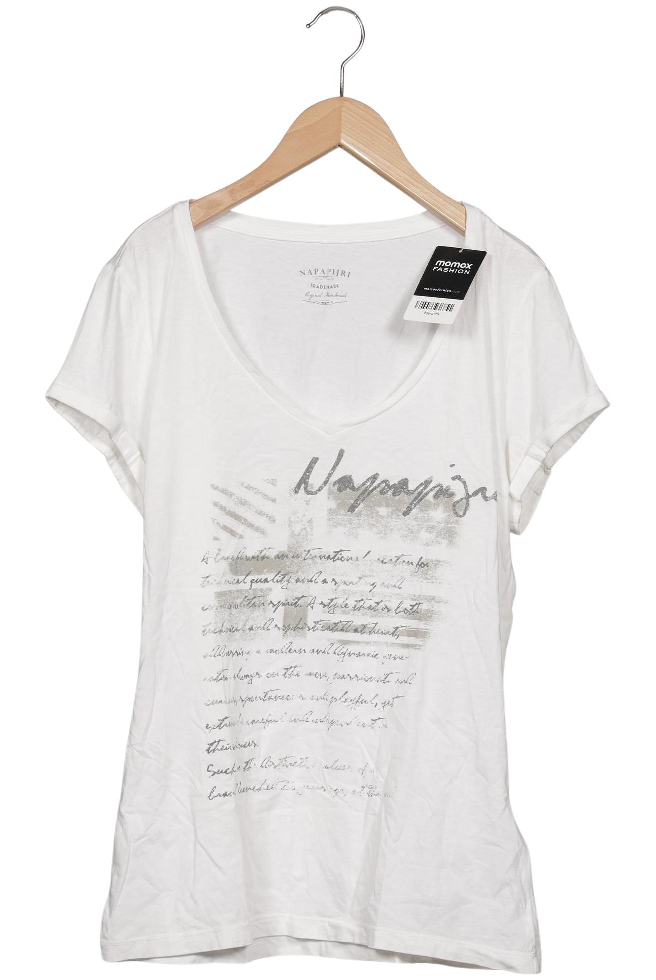 

Napapijri Damen T-Shirt, weiß, Gr. 42