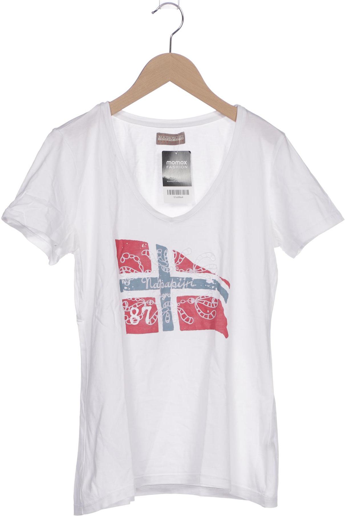 

Napapijri Damen T-Shirt, weiß, Gr. 38