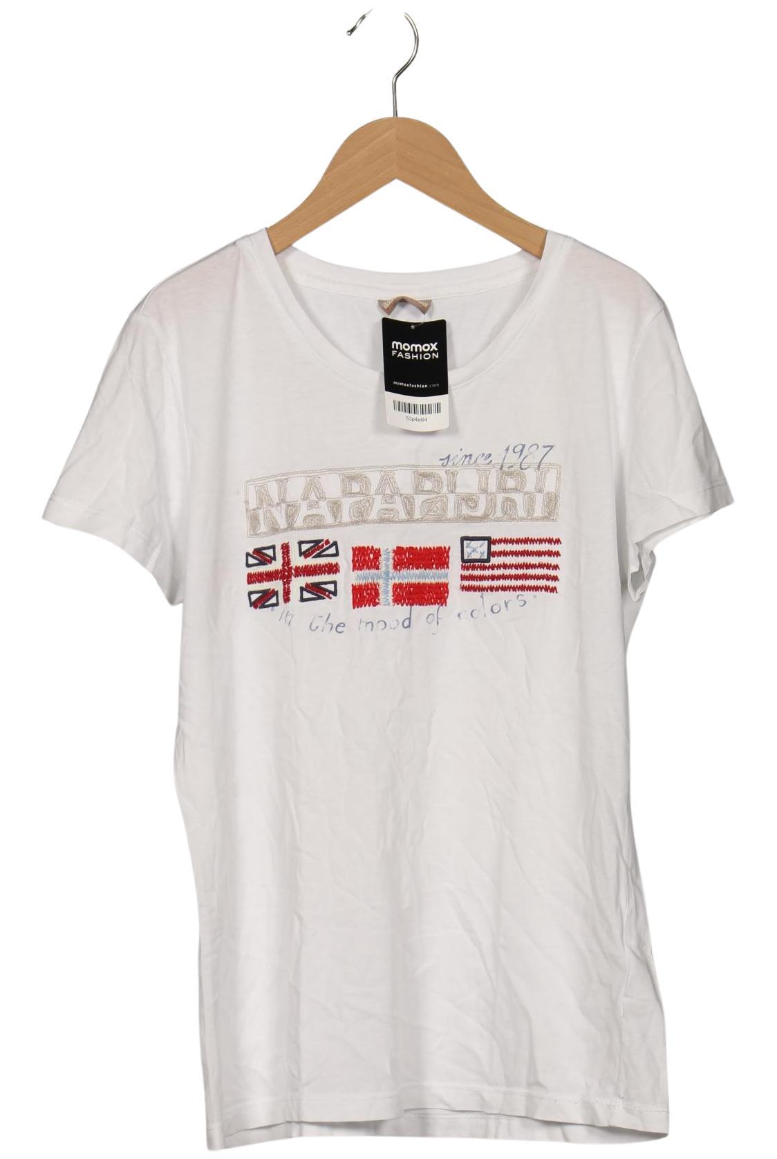 

Napapijri Damen T-Shirt, weiß, Gr. 42