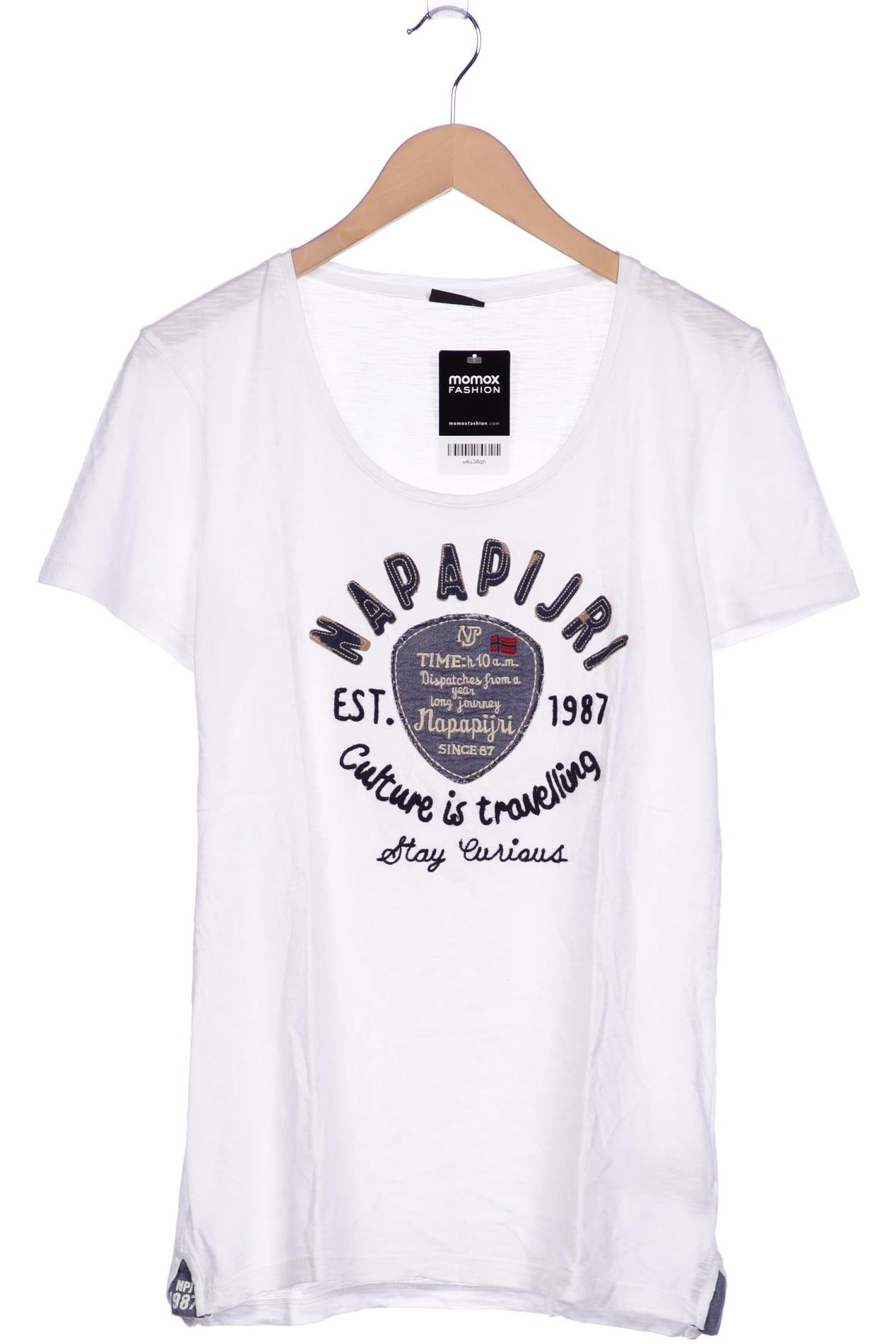 

Napapijri Damen T-Shirt, weiß, Gr. 46