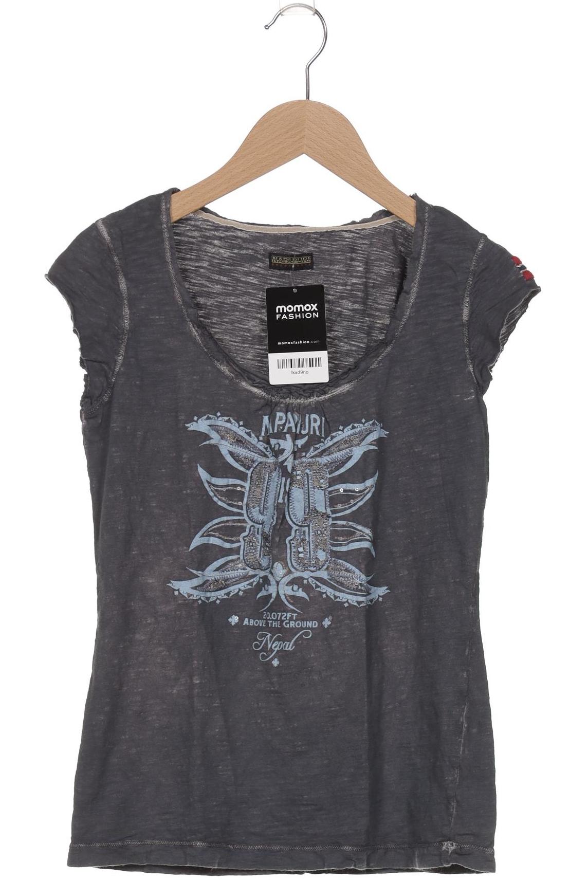 

Napapijri Damen T-Shirt, grün, Gr. 34