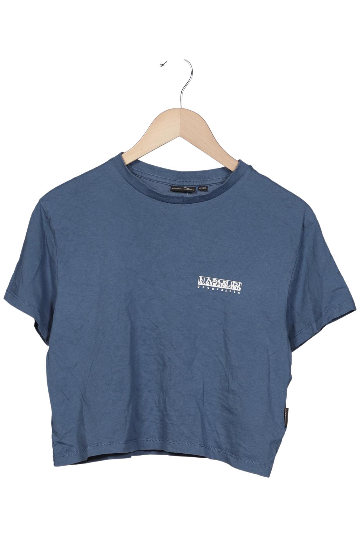 

Napapijri Damen T-Shirt, blau, Gr. 38