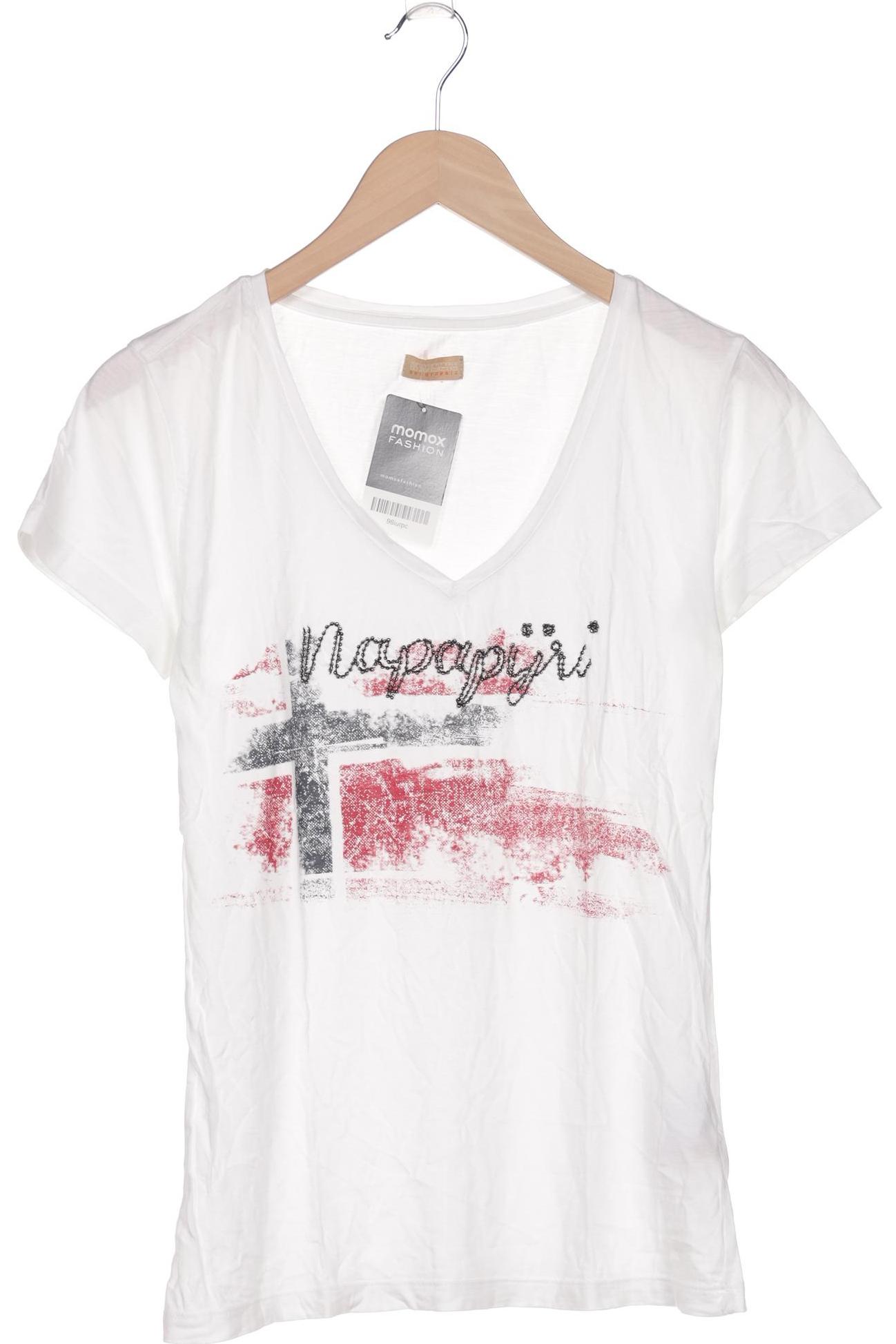 

Napapijri Damen T-Shirt, weiß, Gr. 38