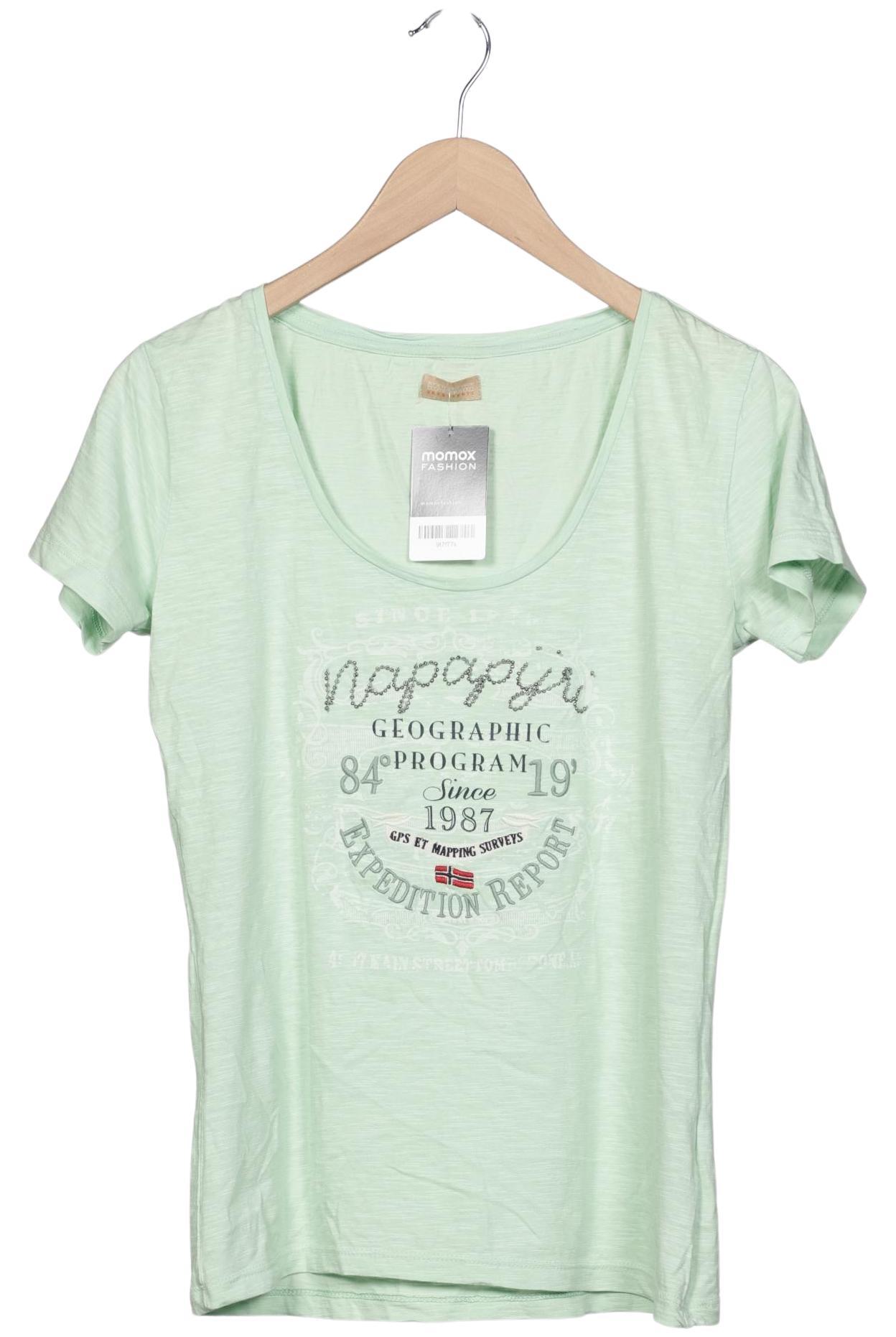 

Napapijri Damen T-Shirt, hellgrün, Gr. 38