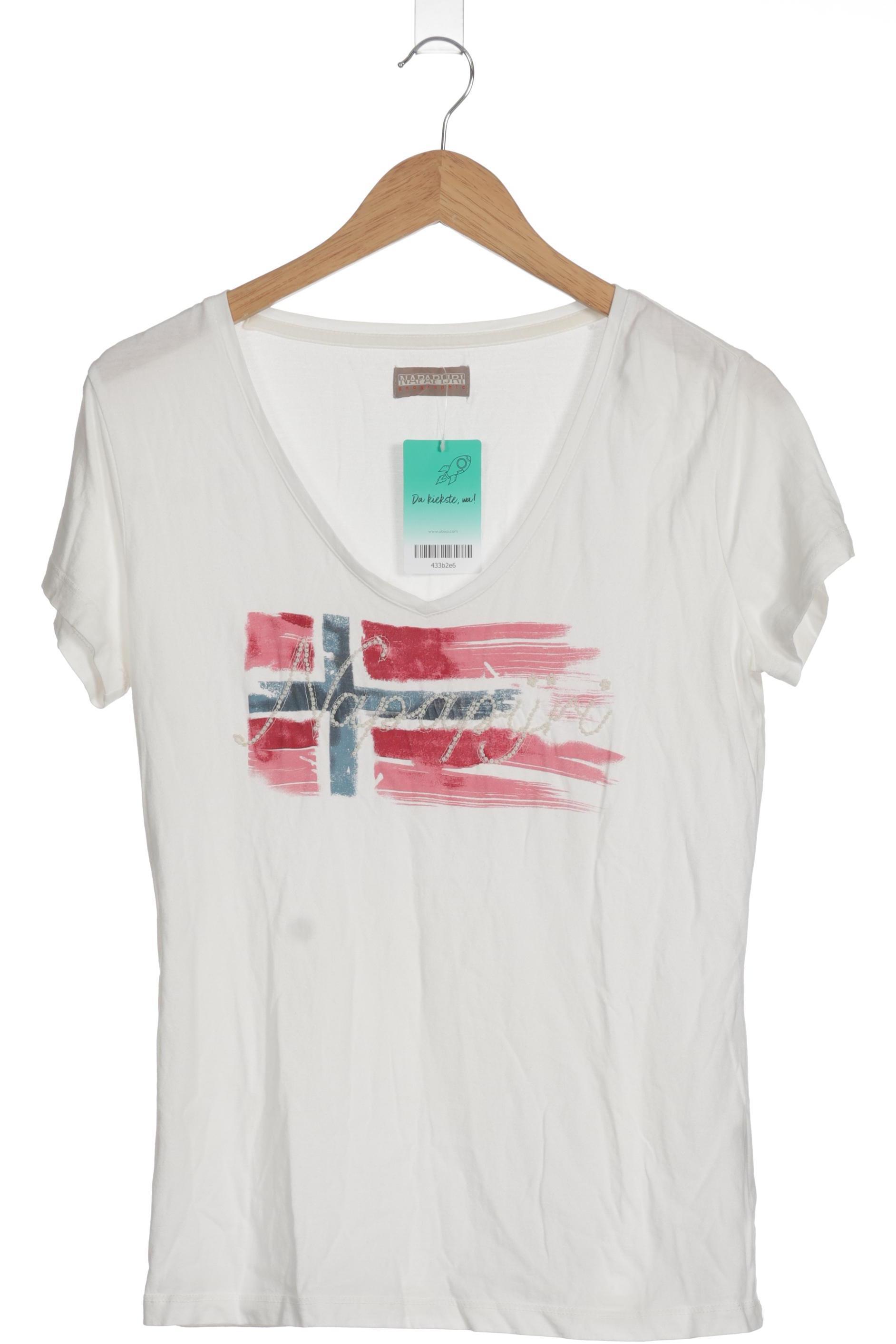 

Napapijri Damen T-Shirt, weiß, Gr.