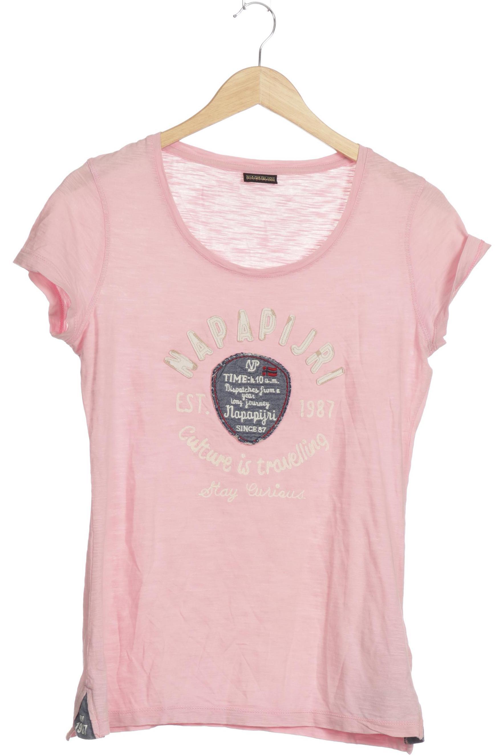 

Napapijri Damen T-Shirt, pink, Gr.
