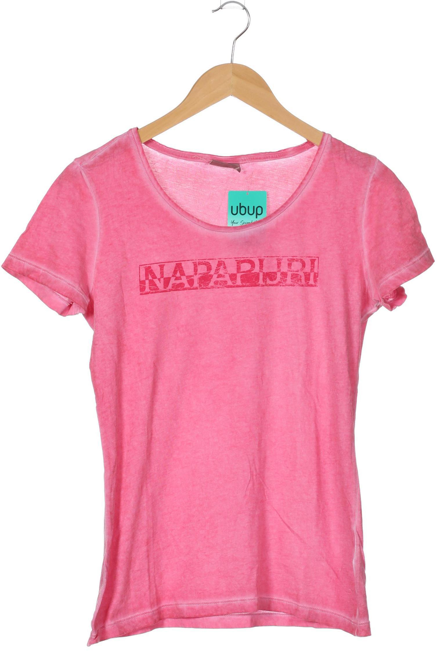

Napapijri Damen T-Shirt, pink, Gr.