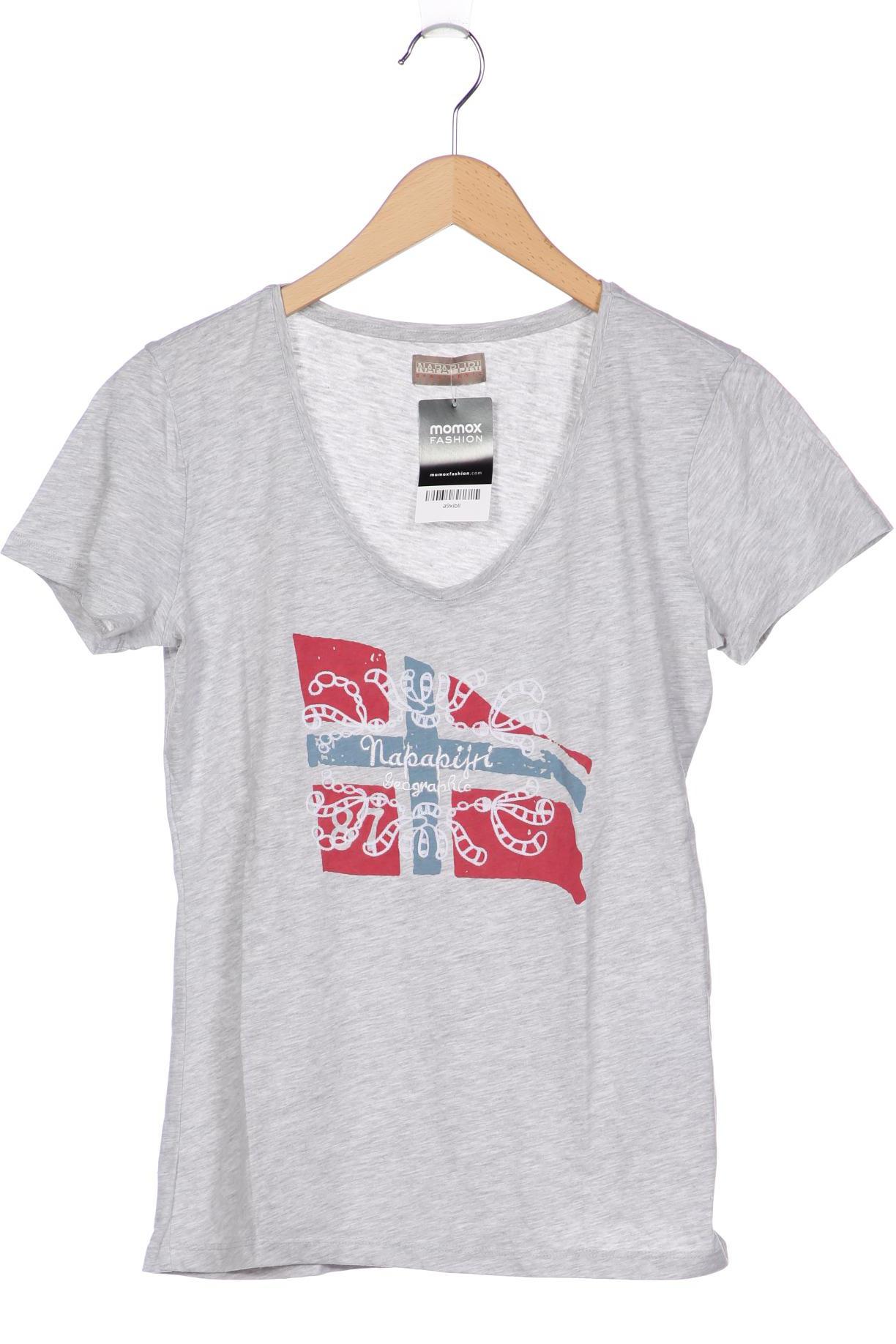 

Napapijri Damen T-Shirt, grau, Gr. 38