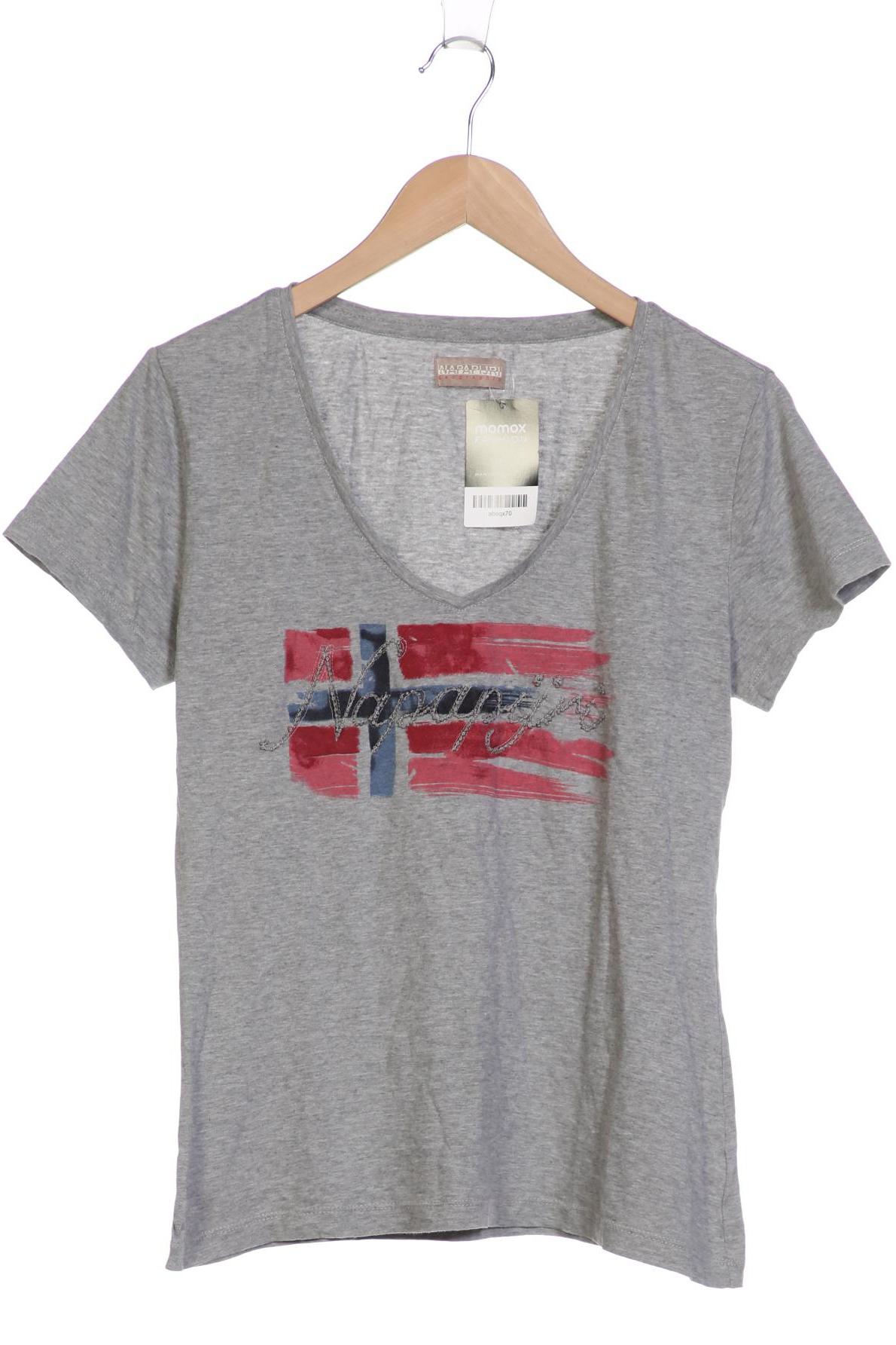 

Napapijri Damen T-Shirt, grau, Gr. 38