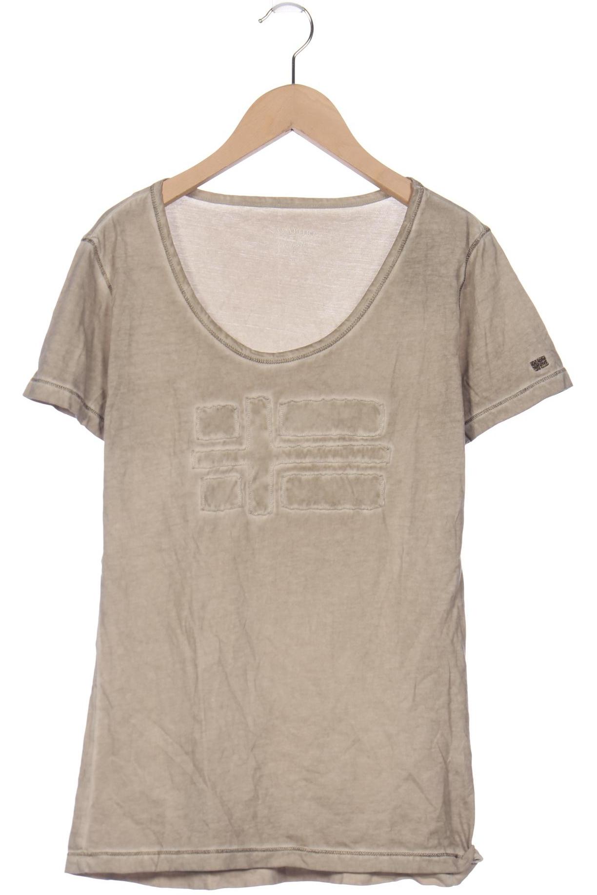 

Napapijri Damen T-Shirt, beige