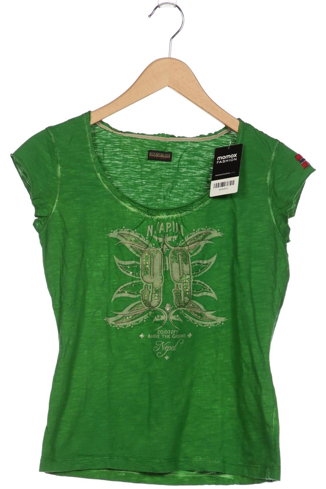 

Napapijri Damen T-Shirt, grün, Gr. 36