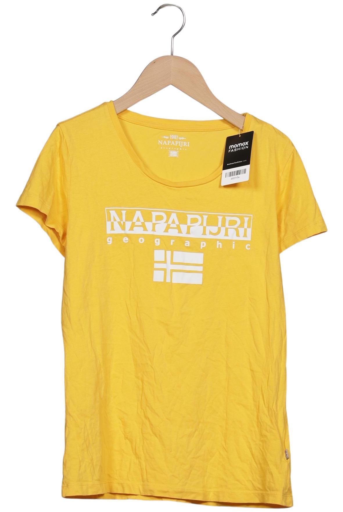 

Napapijri Damen T-Shirt, gelb, Gr. 34