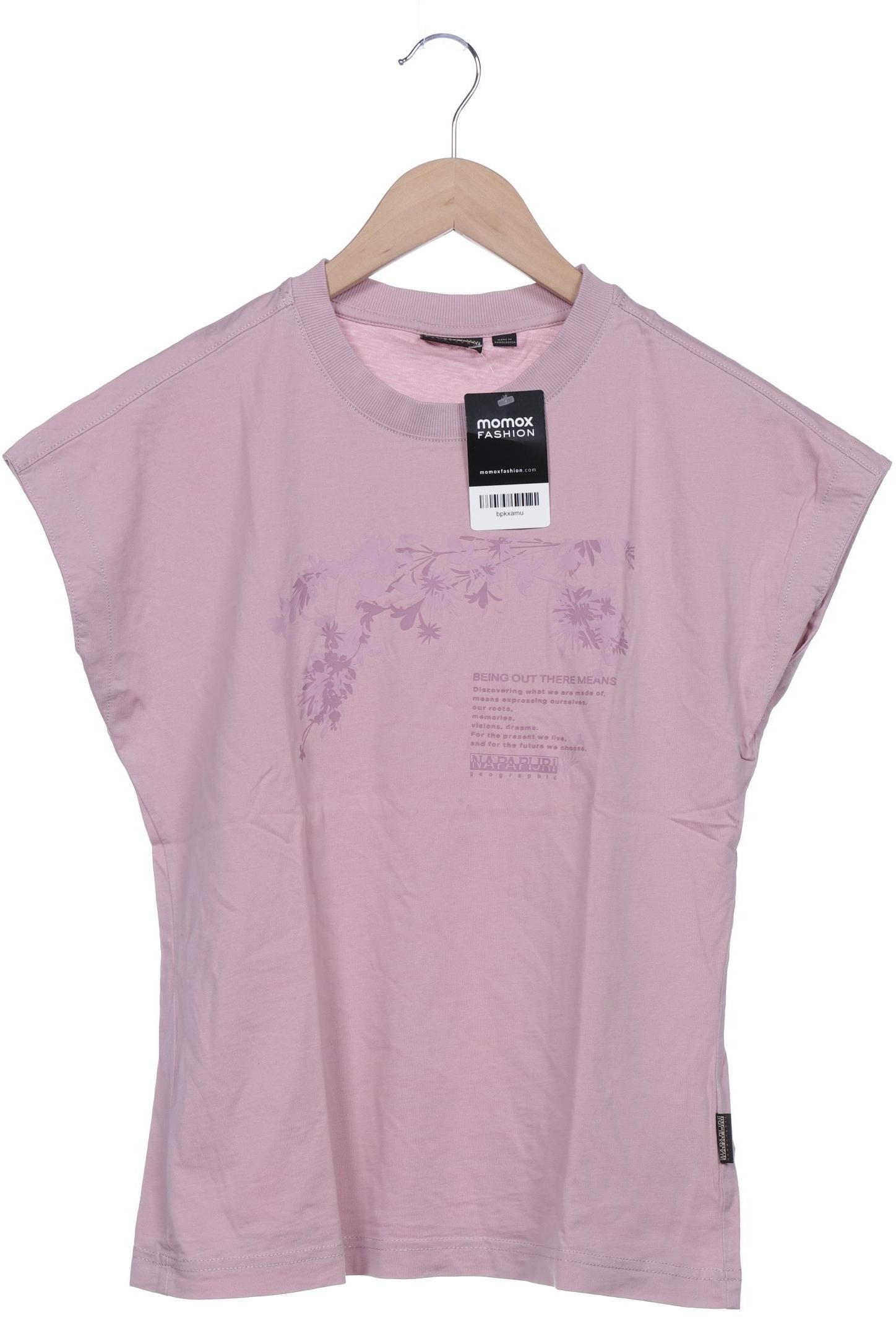 

Napapijri Damen T-Shirt, pink, Gr. 38