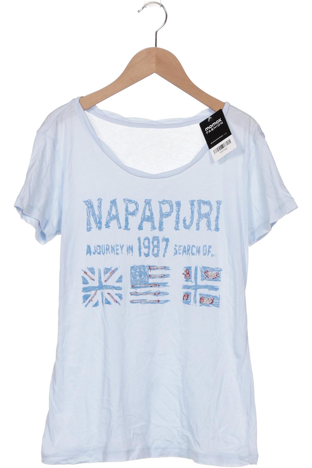 

Napapijri Damen T-Shirt, hellblau, Gr. 36