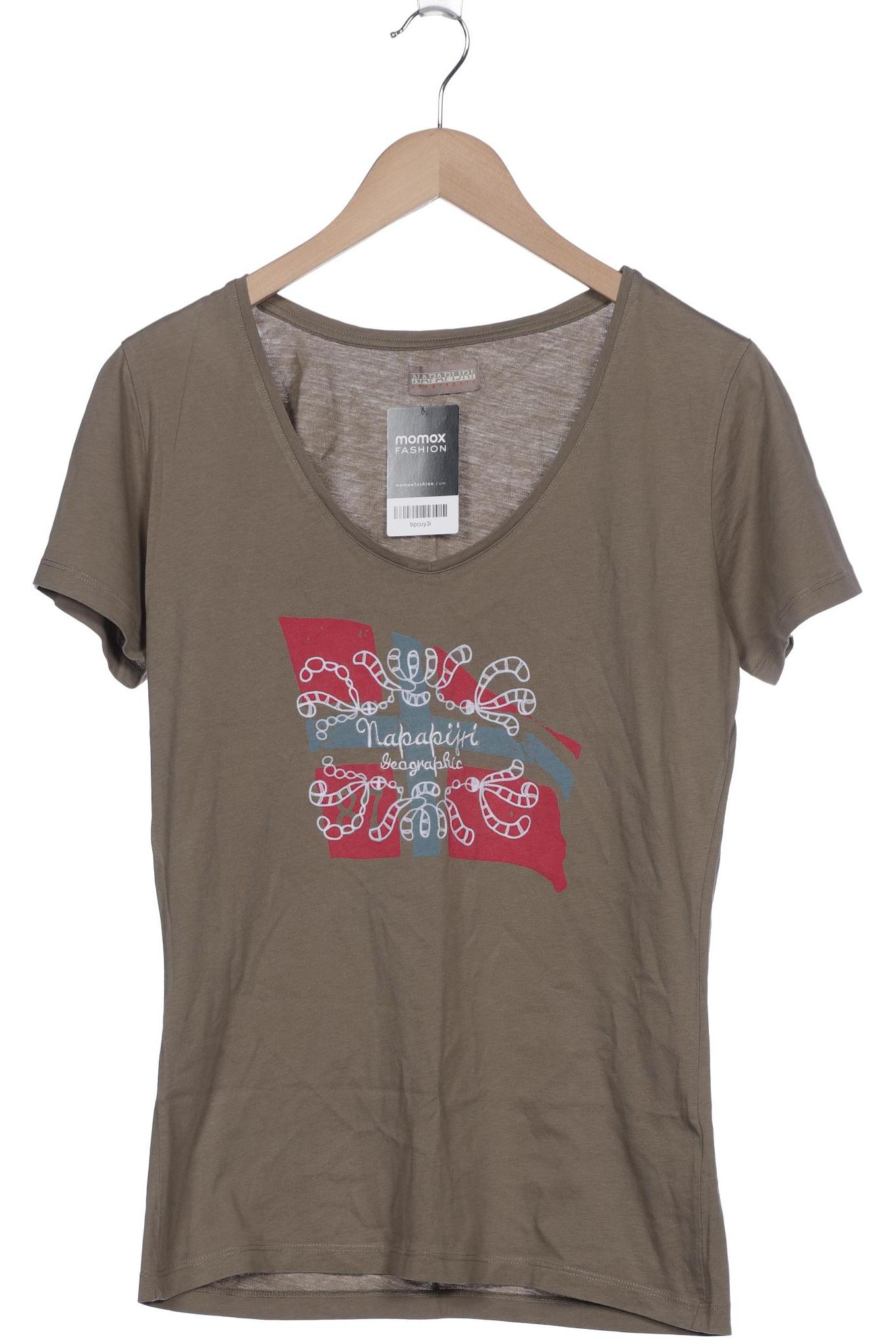 

Napapijri Damen T-Shirt, braun