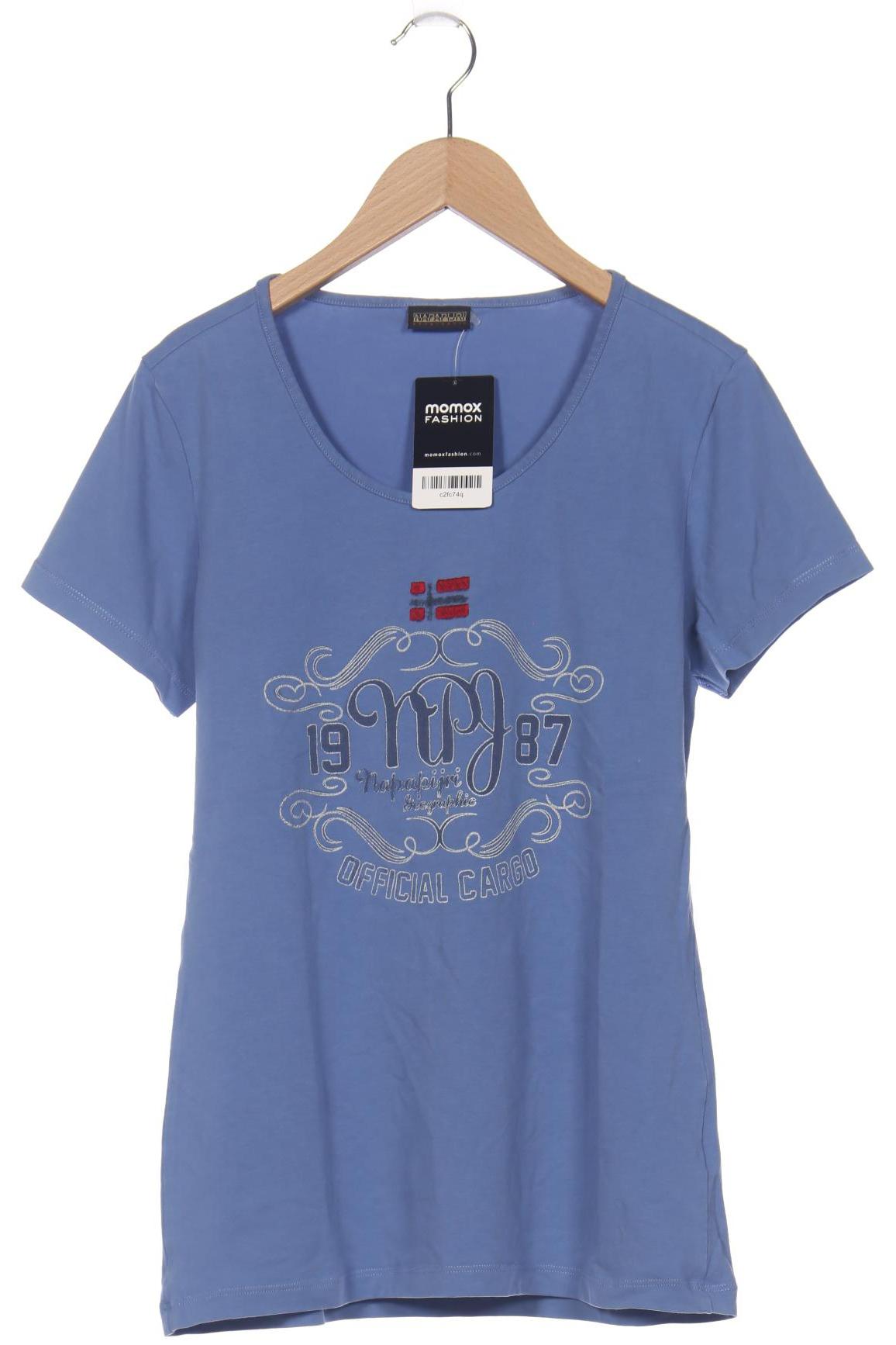 

Napapijri Damen T-Shirt, blau, Gr. 38