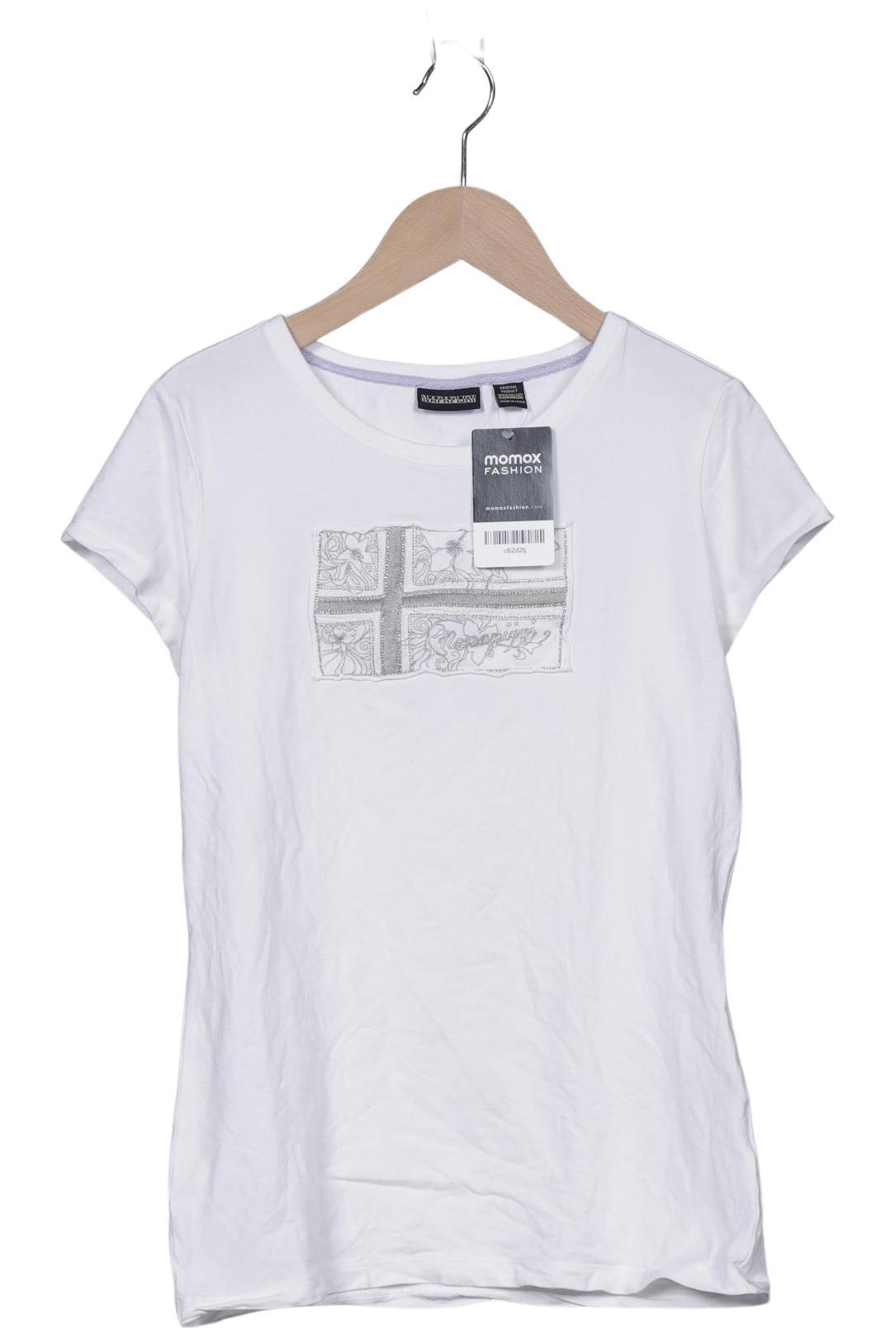 

Napapijri Damen T-Shirt, weiß, Gr. 38
