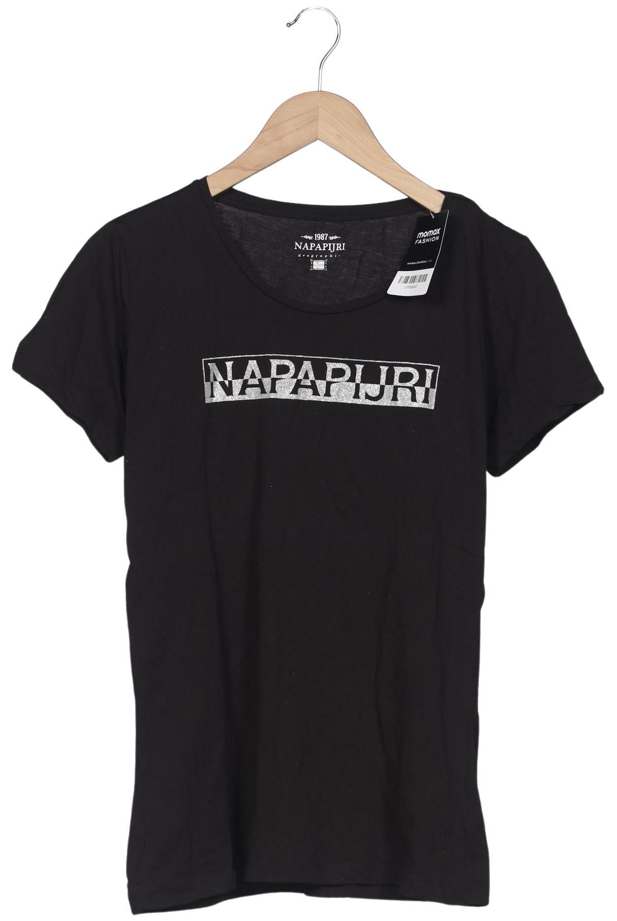 

Napapijri Damen T-Shirt, schwarz, Gr. 42