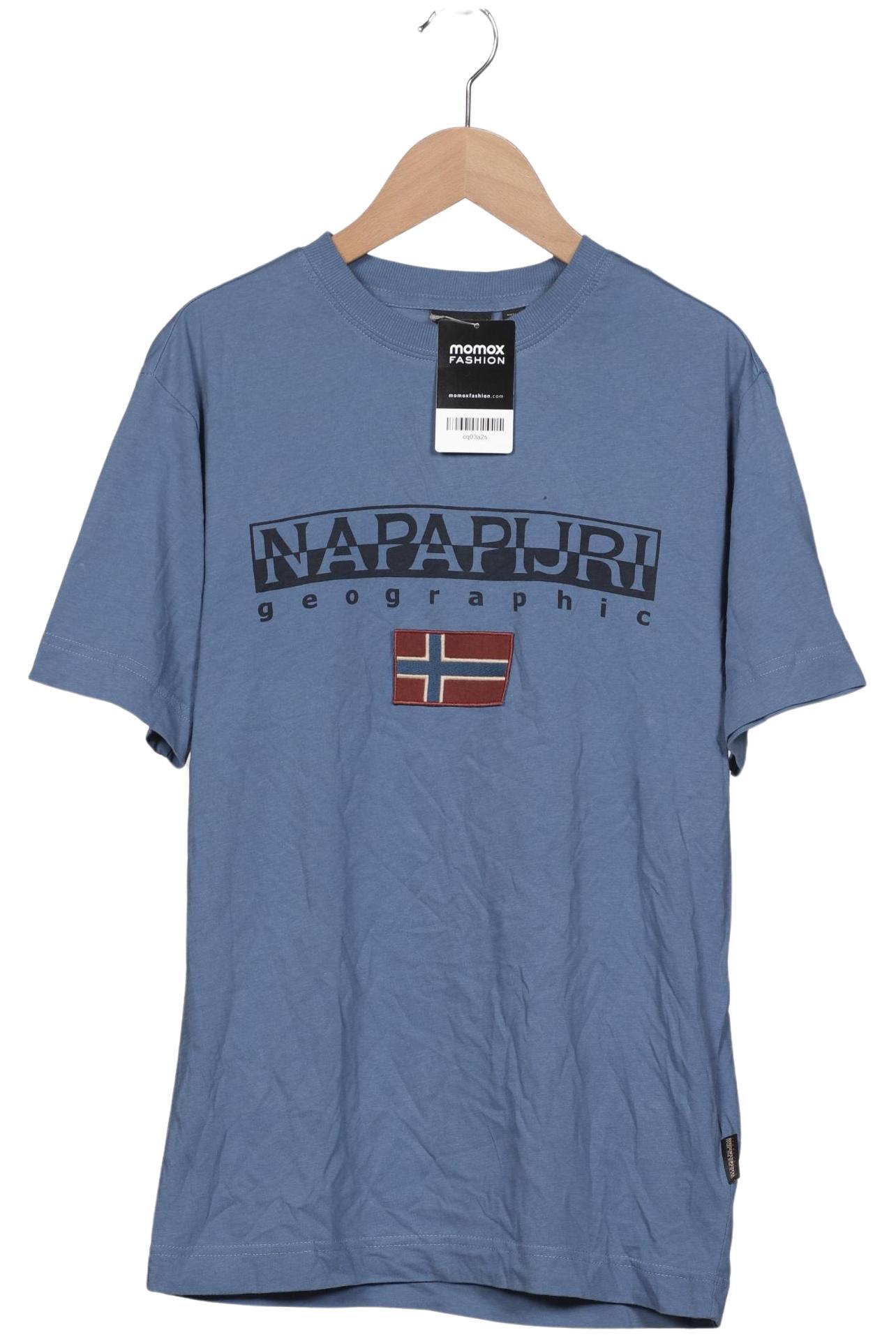 

Napapijri Damen T-Shirt, blau, Gr. 34