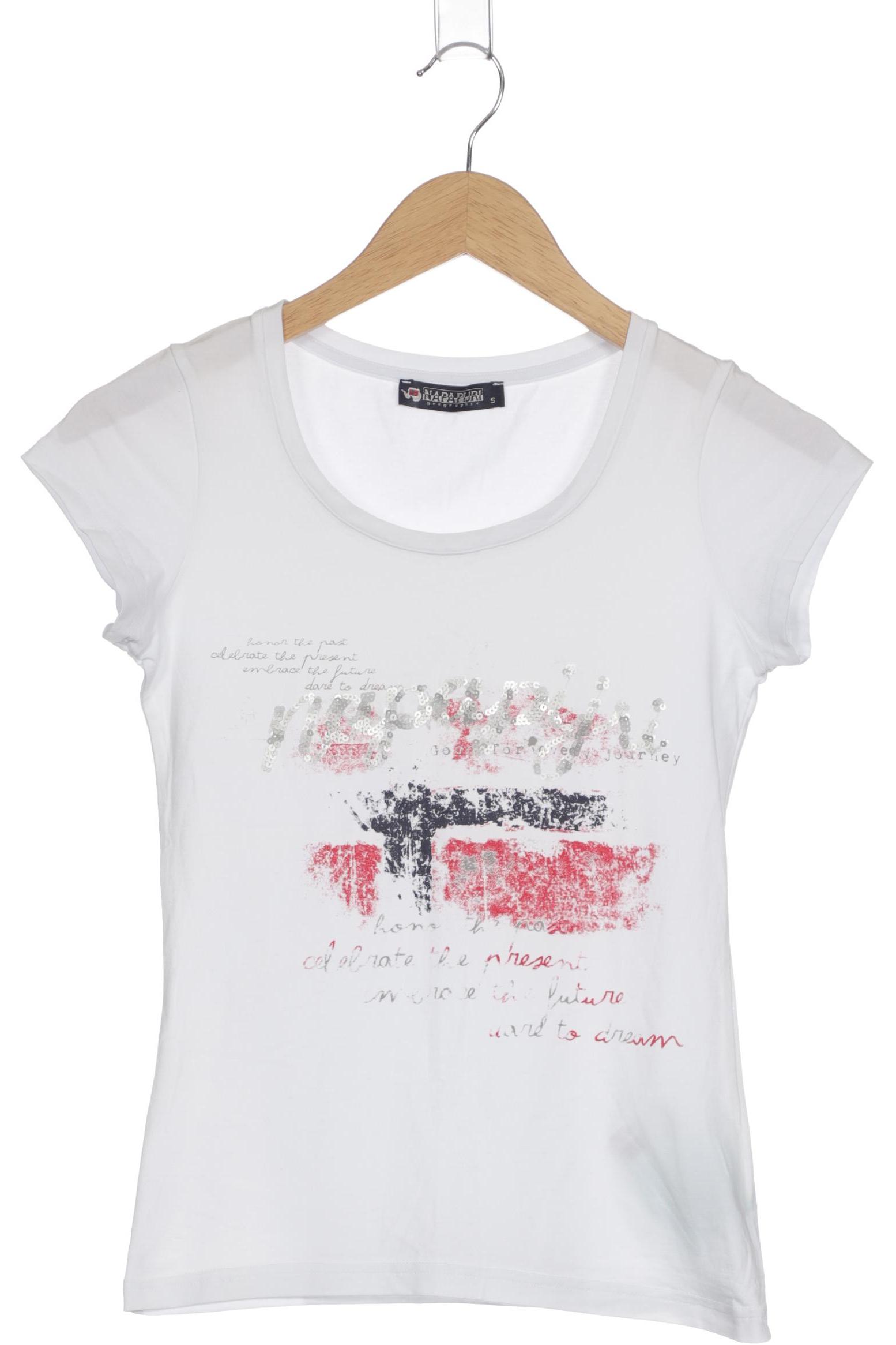 

Napapijri Damen T-Shirt, weiß, Gr. 36