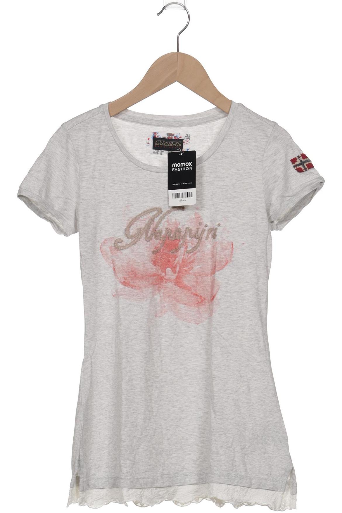 

Napapijri Damen T-Shirt, grau, Gr. 34